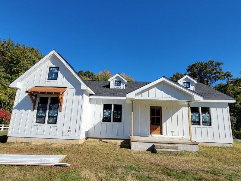 Siding Installation using JH Panel Smooth by ExteriorPros
