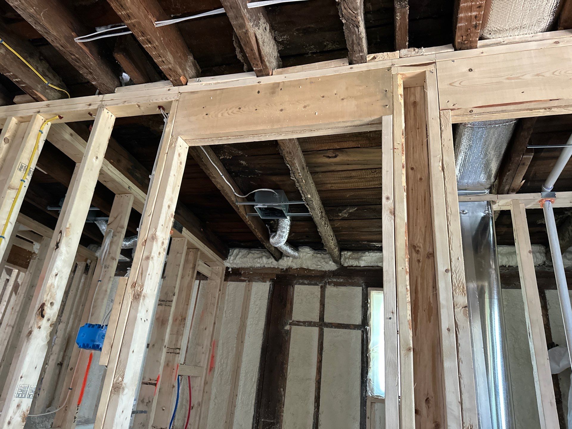 Home Remodel using Closed Cell Spray Foam by NYS Foam & Energy