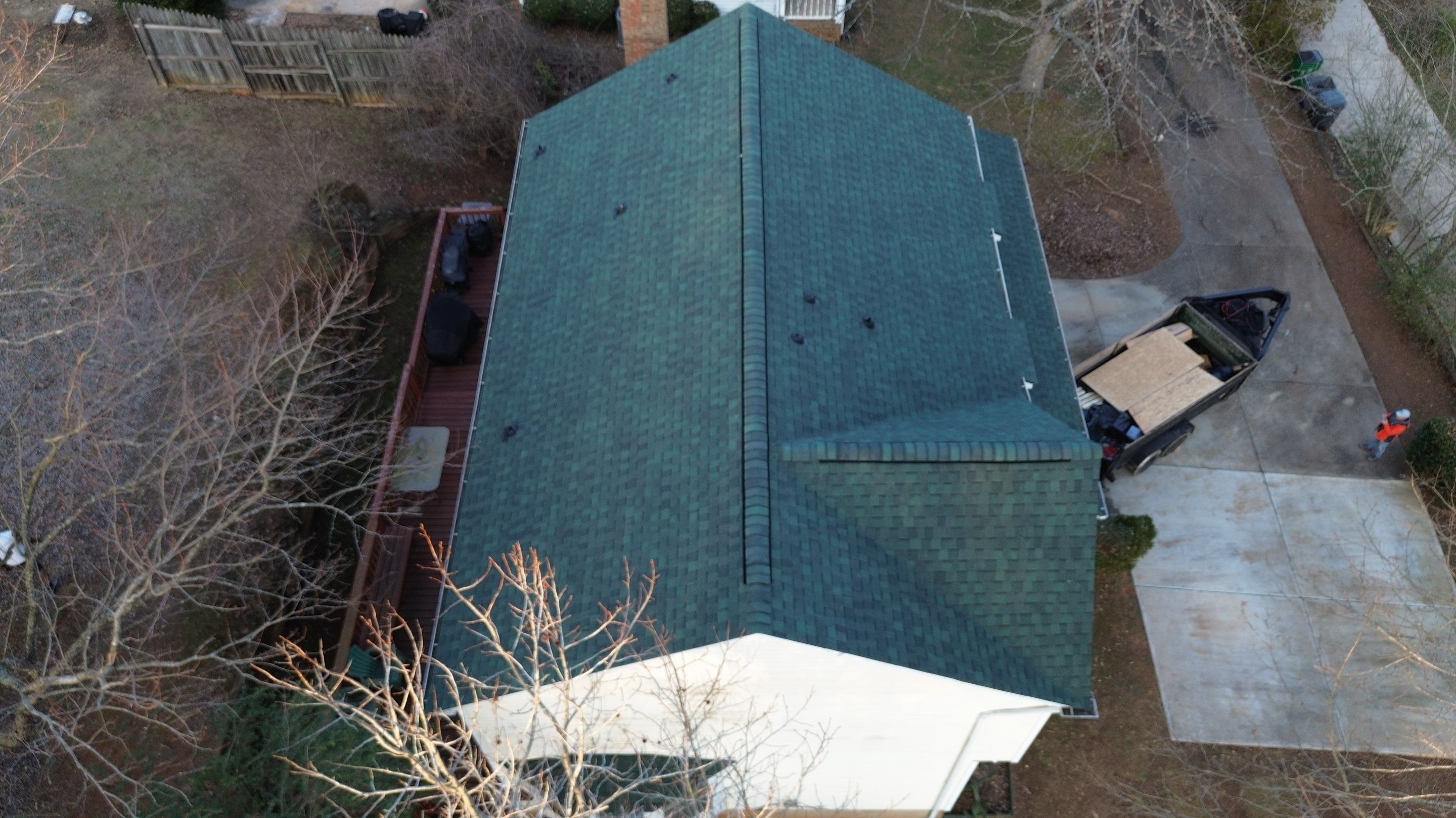 Roof replacement and interior repair by hail and wind damage by Just Brilliant Restoration JBR