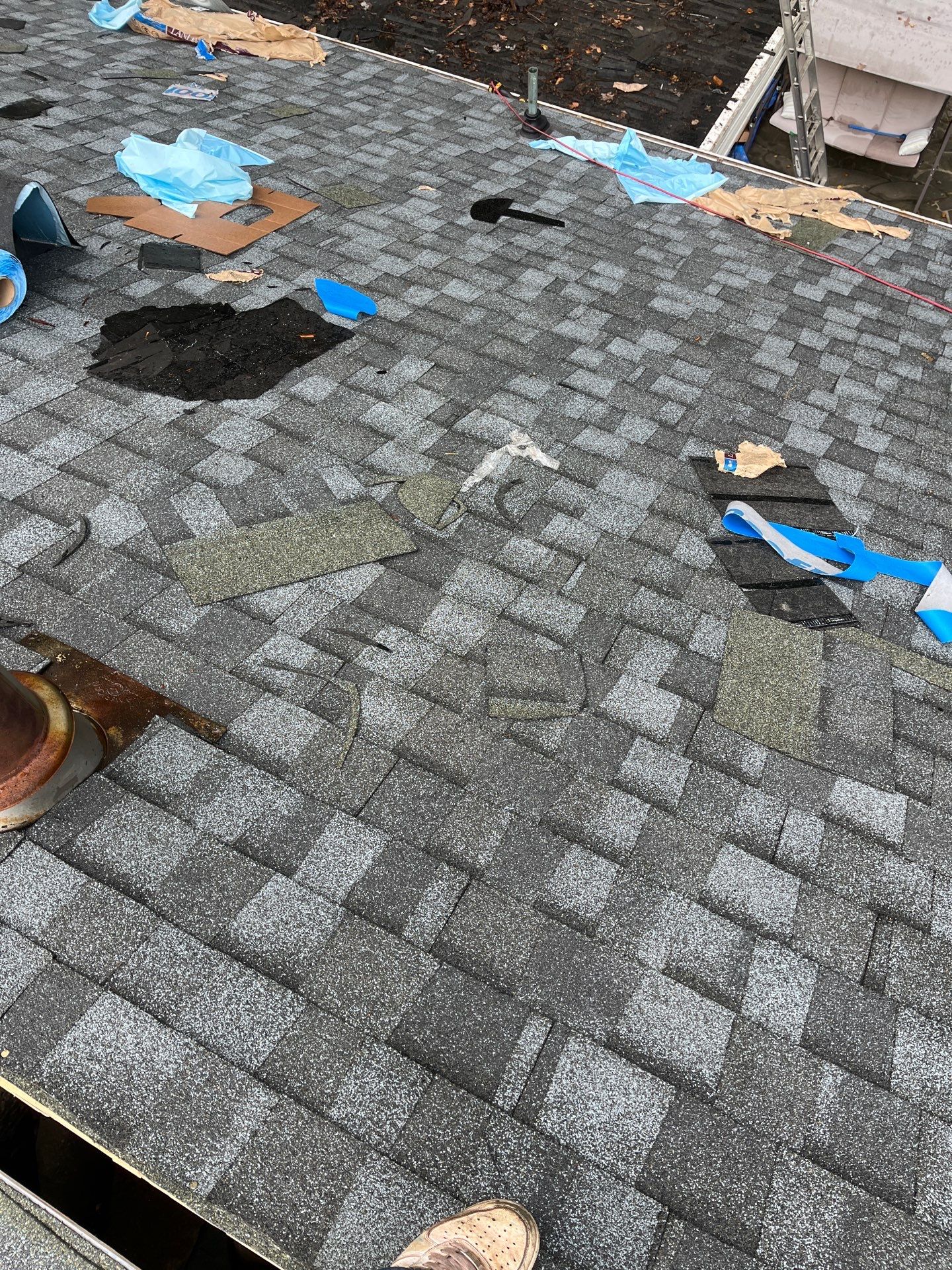 Annandale: Roof Replacement with CertainTeed Landmark Pro Designer Shingles in Max Def Pewter by RM Banning, Inc.