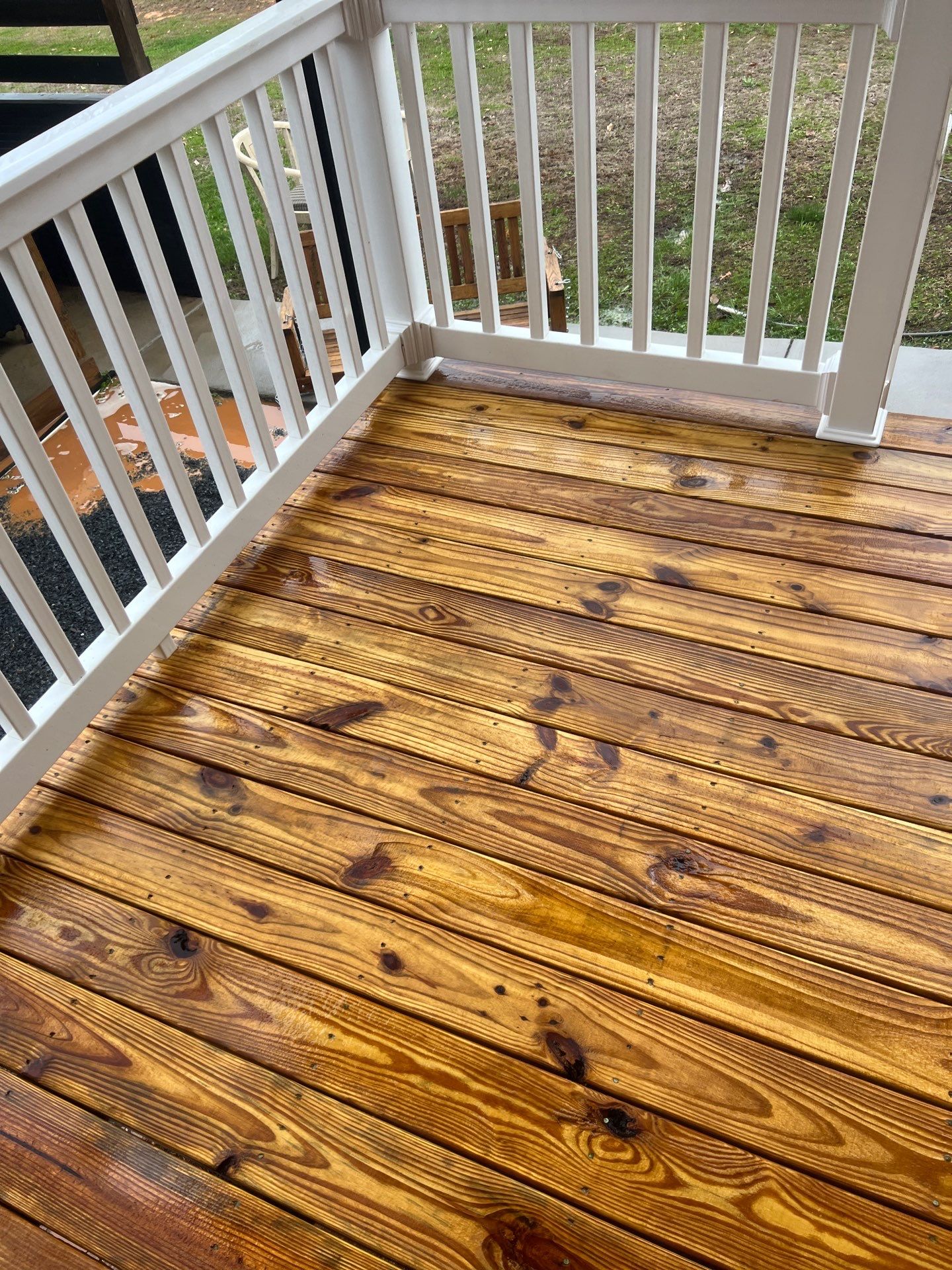 Weathered Deck using Wood Sealant by DuraSeal