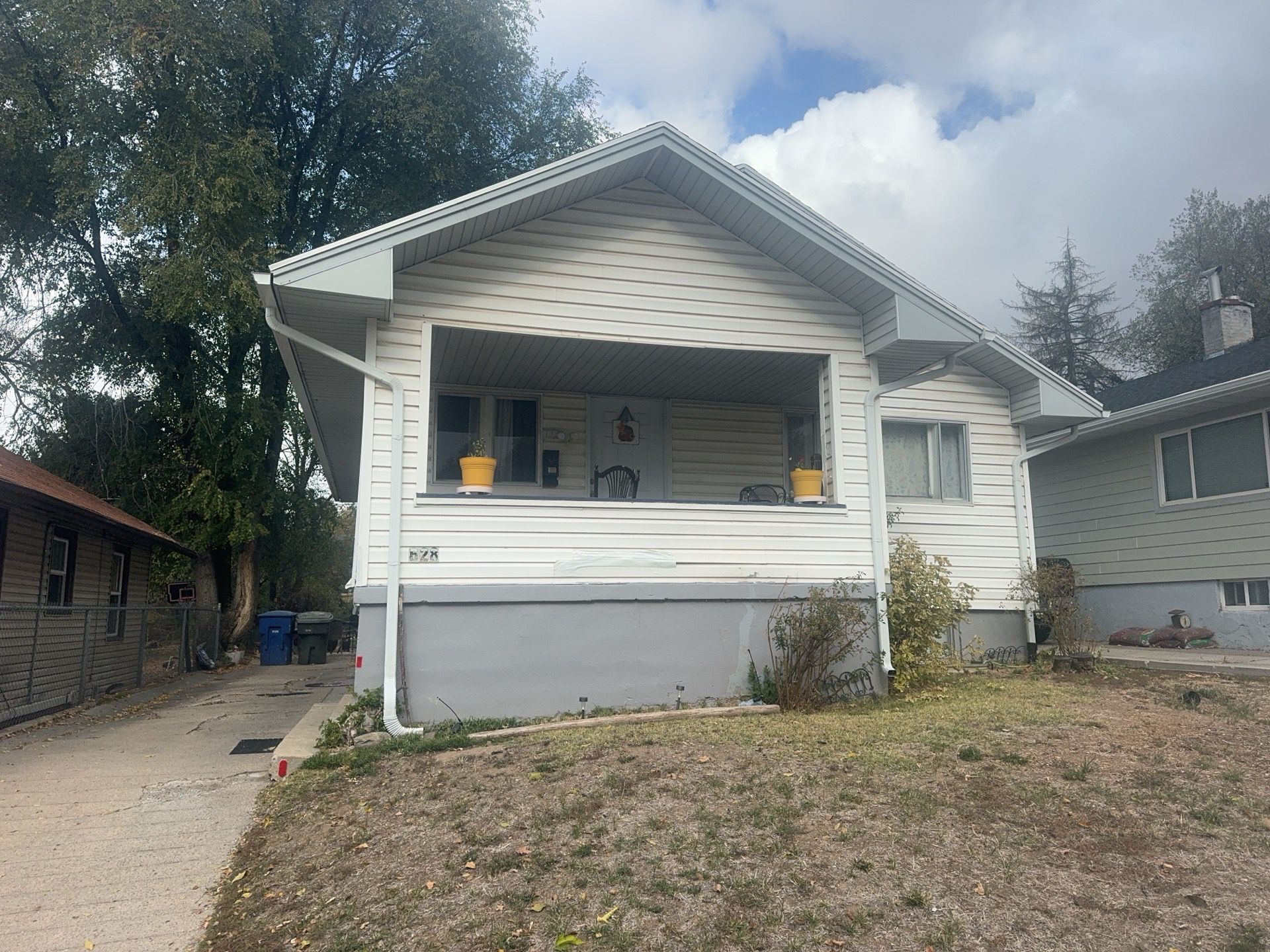 Ogden | Custom Hardie Transformation | Boothbay Blue & Summer Wheat Shakes by Ideal Siding Utah