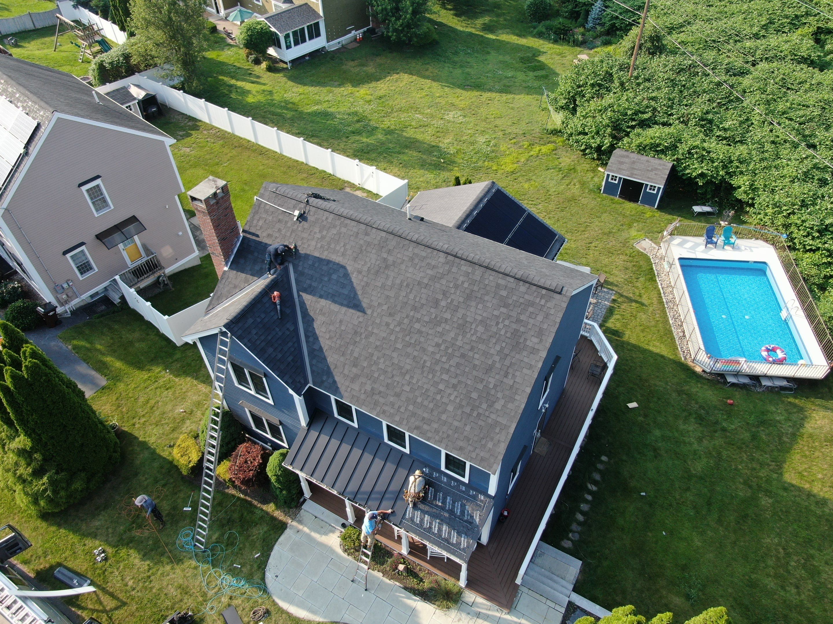 Roof Replacement in Amesbury, MA by Mighty Dog Roofing of Greater Middlesex County