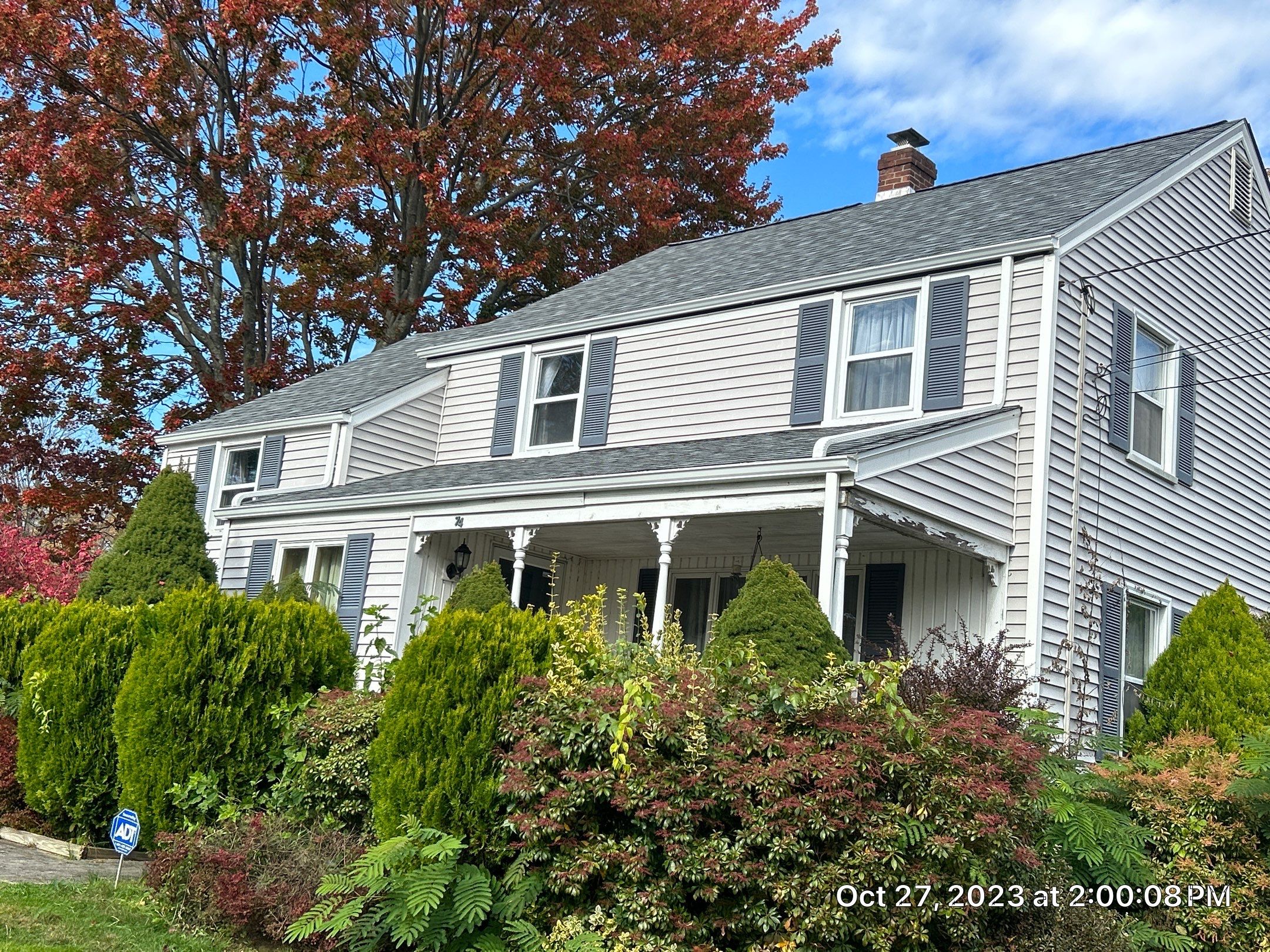 Residential Roofing Installation using Owens Corning TruDefinition Slatestone Gray by A Plus Exterior