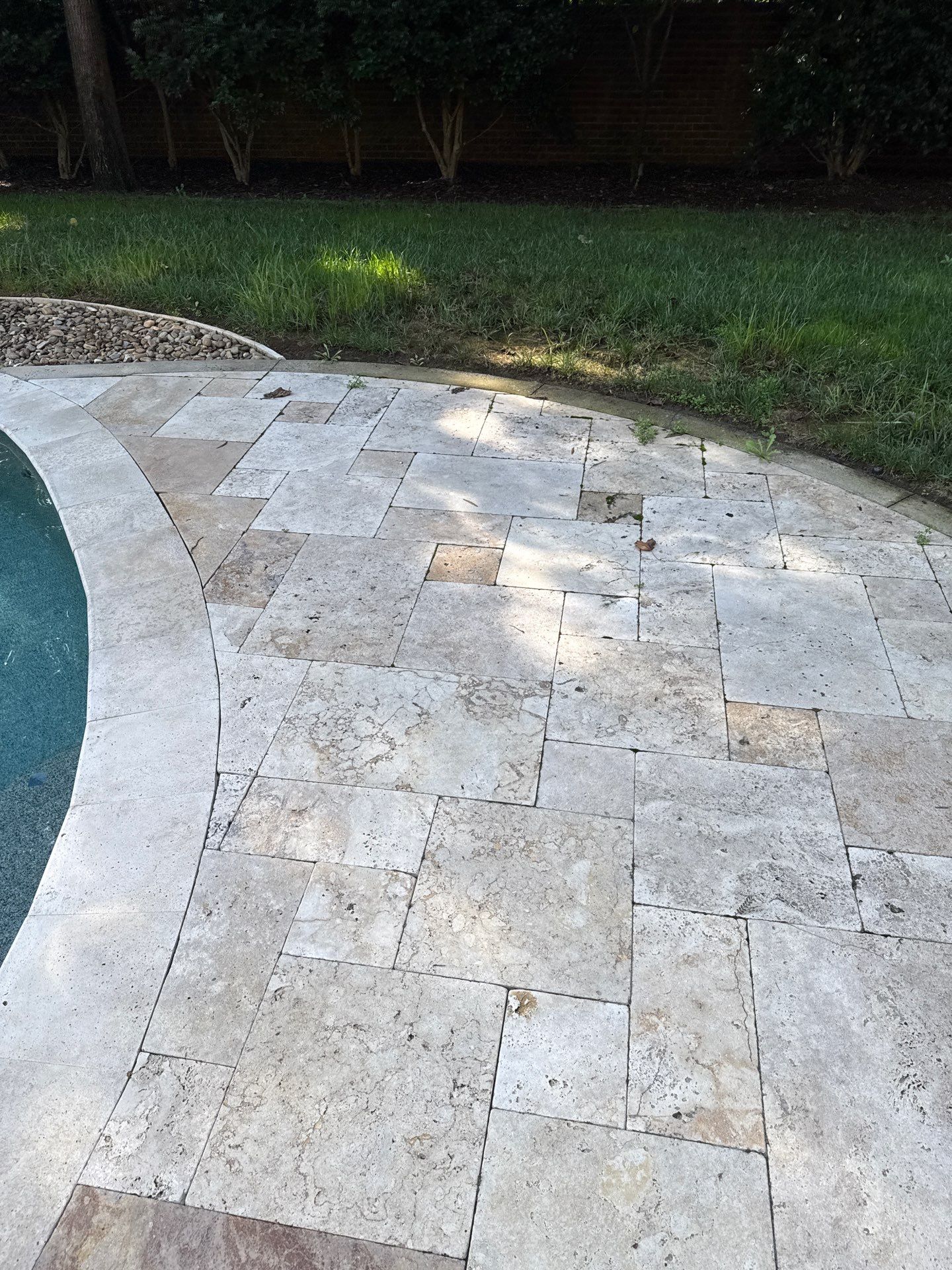 Pool Pavers using Concrete Sealant by DuraSeal