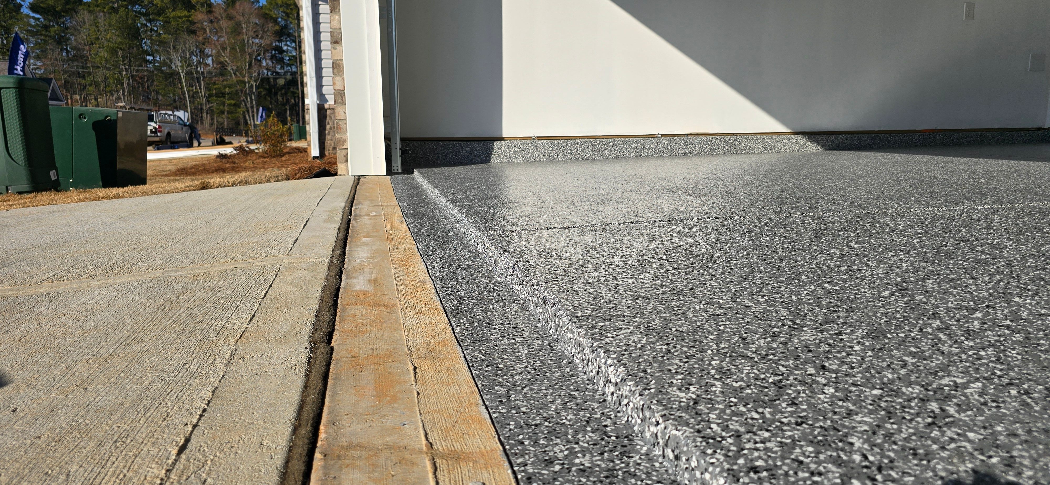 Garage using Wombat by Elite Floor Solutions