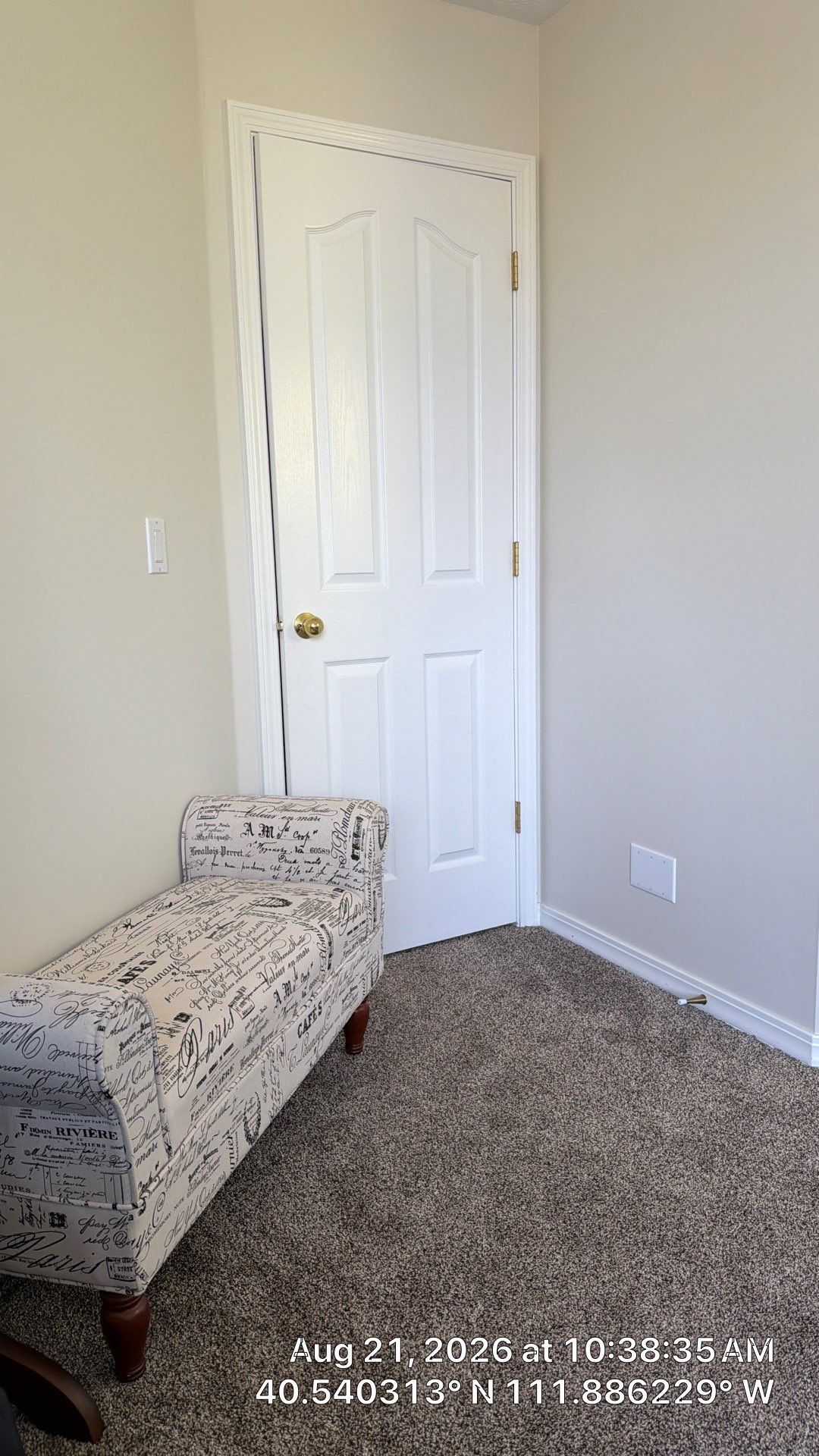 Interior Door Replacement and Arched Window Installation in Draper by CompanyCam Sales Demo