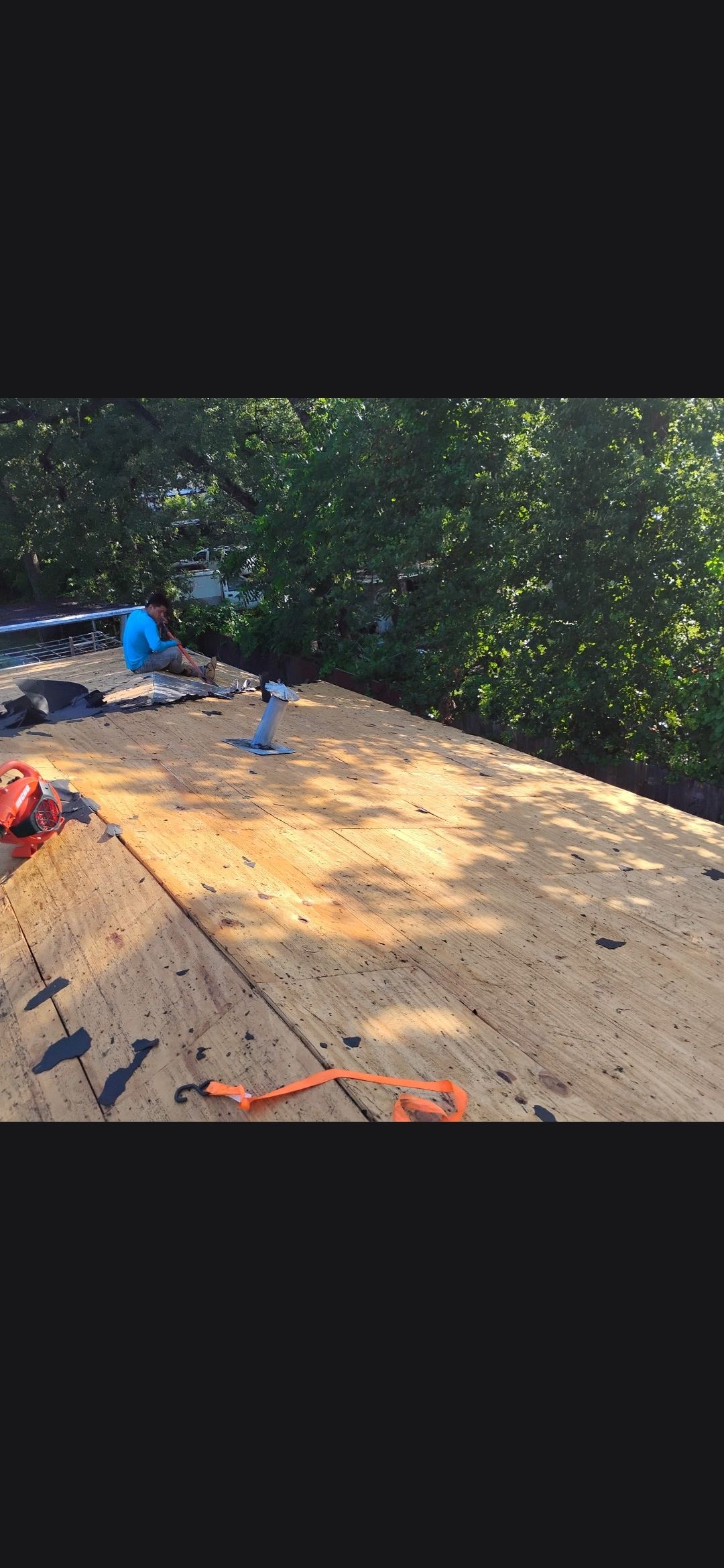 Reroof with Panels by Berry Good Roofing