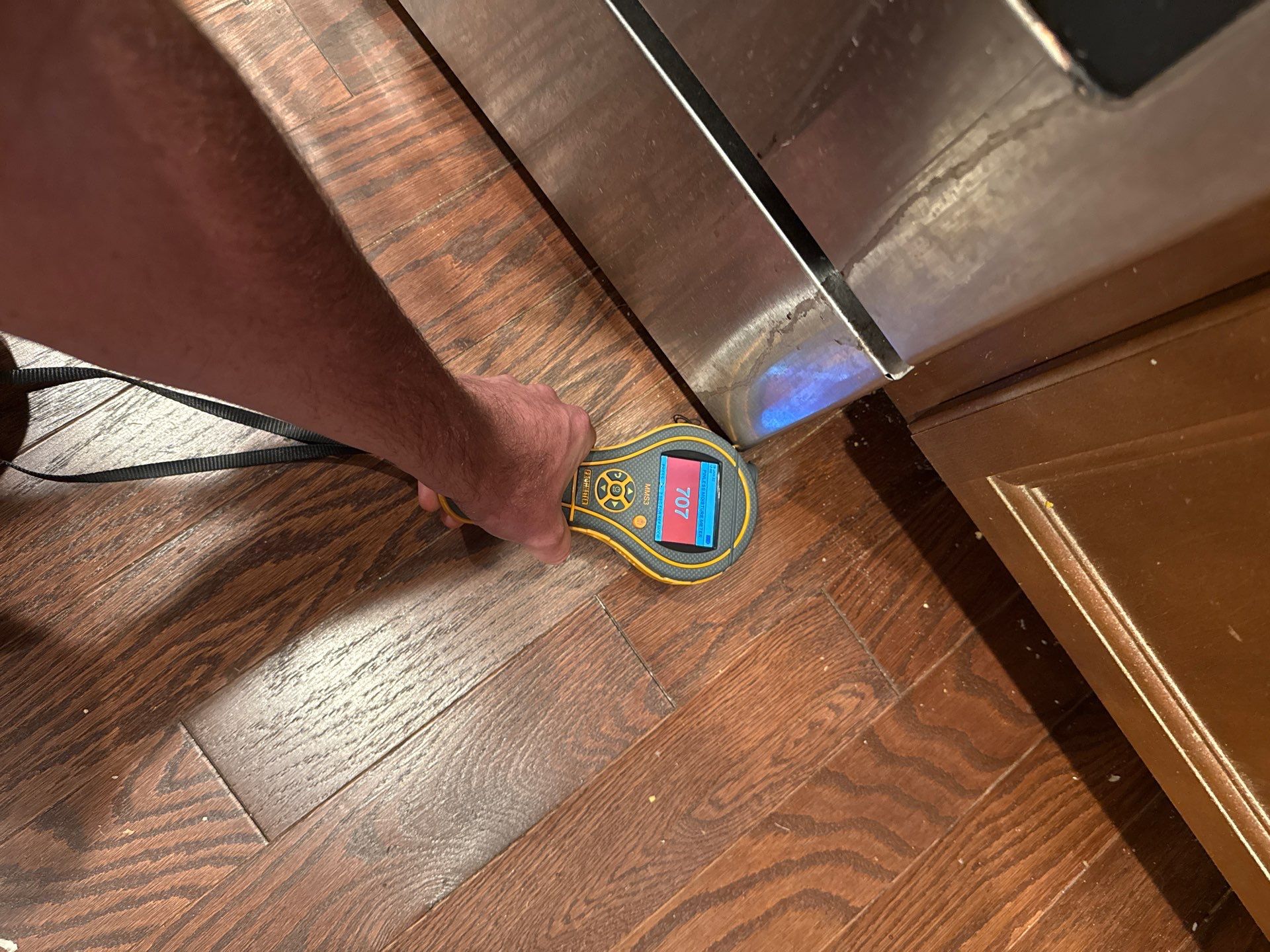 Water Damage in Kitchen area by Restoration Damage Pros of Atlanta