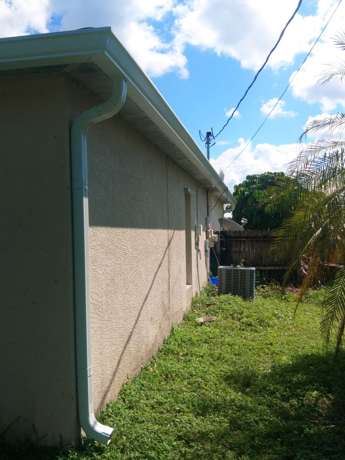 Splash Guards in Cape Coral FL by Gutter Professors