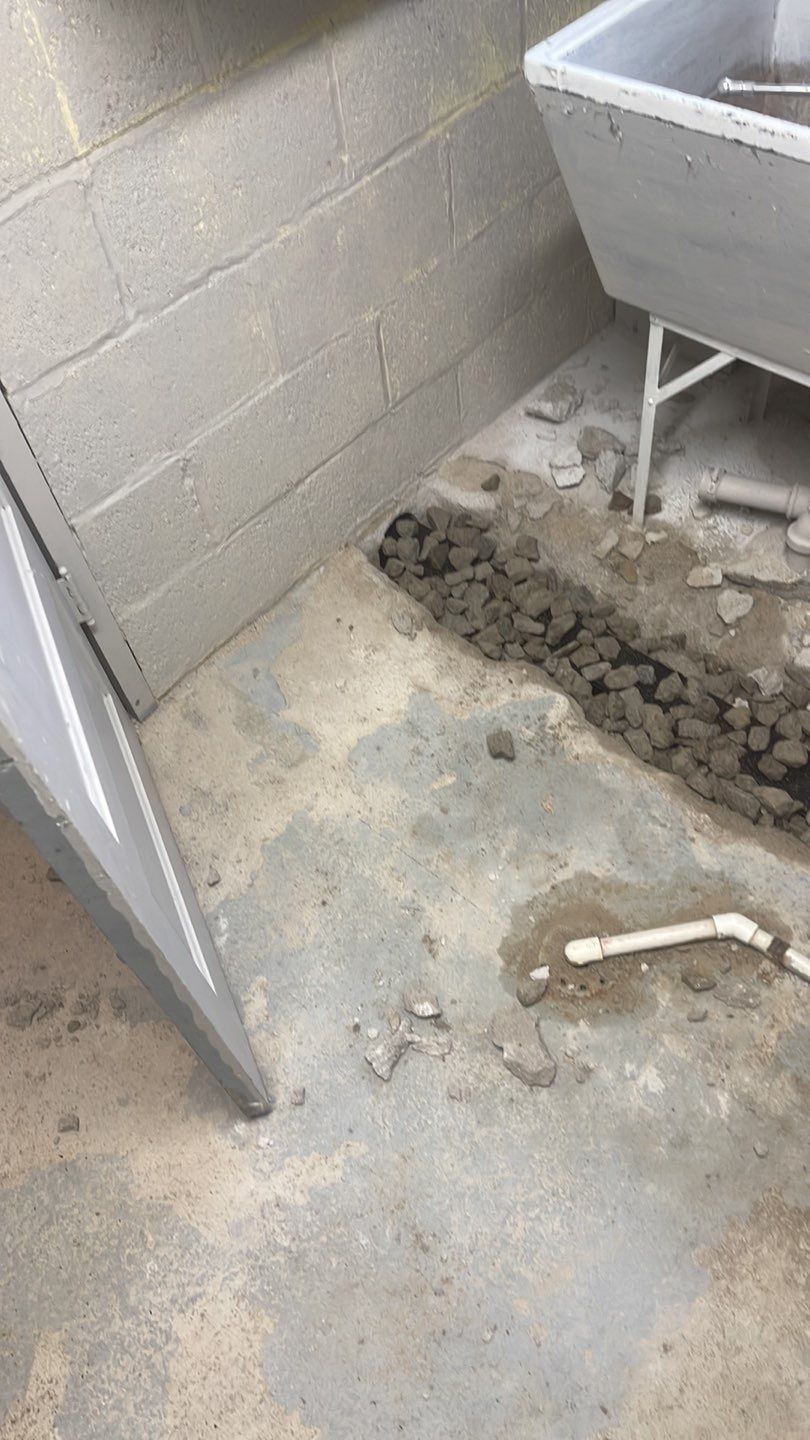 Interior Waterproofing with Steel Beam Reinforcement and Brick Tuckpointing by Toledo Basement Repair