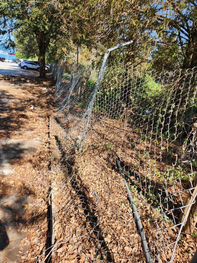 Chain-link Fence Installation using Commercial Chain-link Fence by Asap fence and gates, LLC