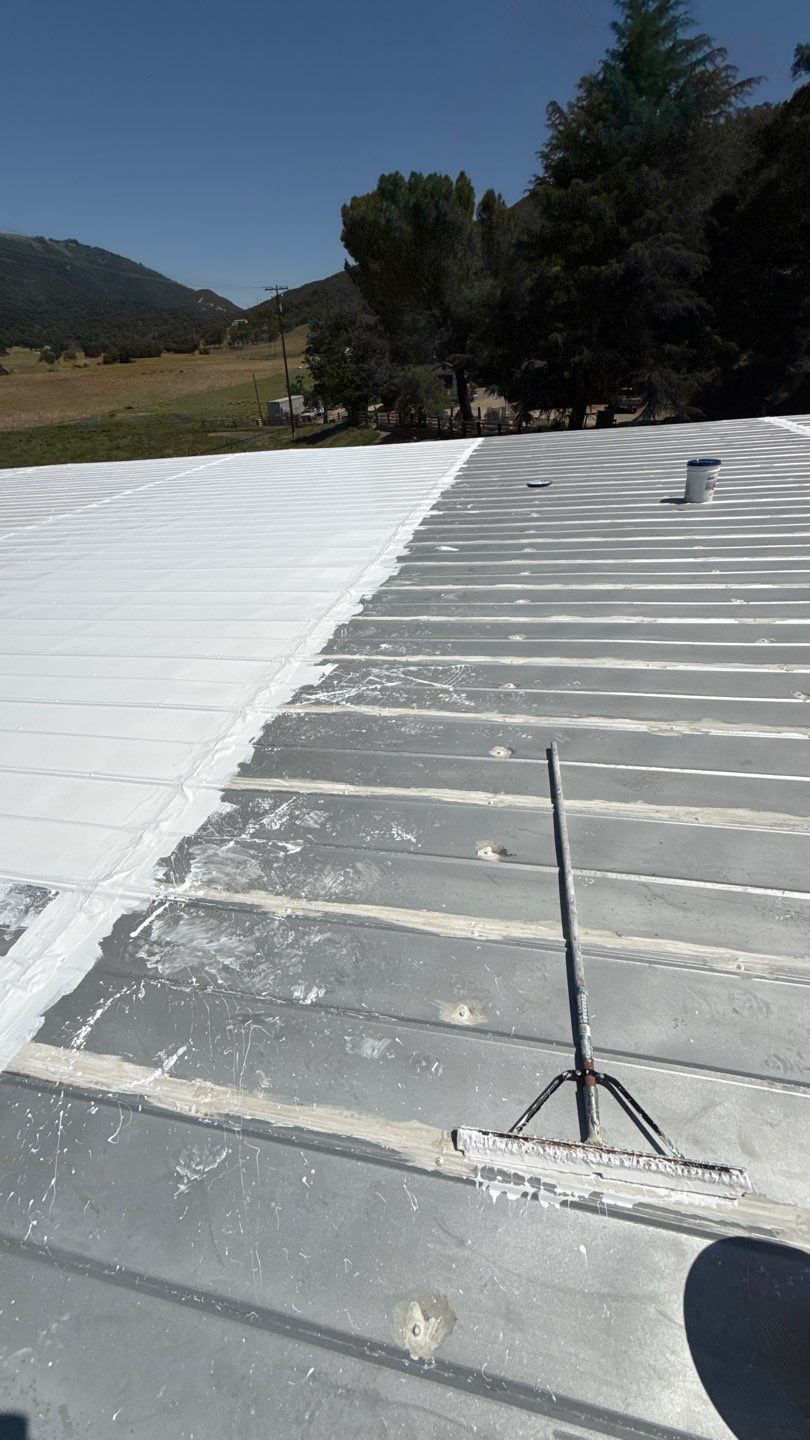 Metal Roof Silicone Coating and Structural Repair in San Ysabel by Reliable Roofing San Diego Inc.