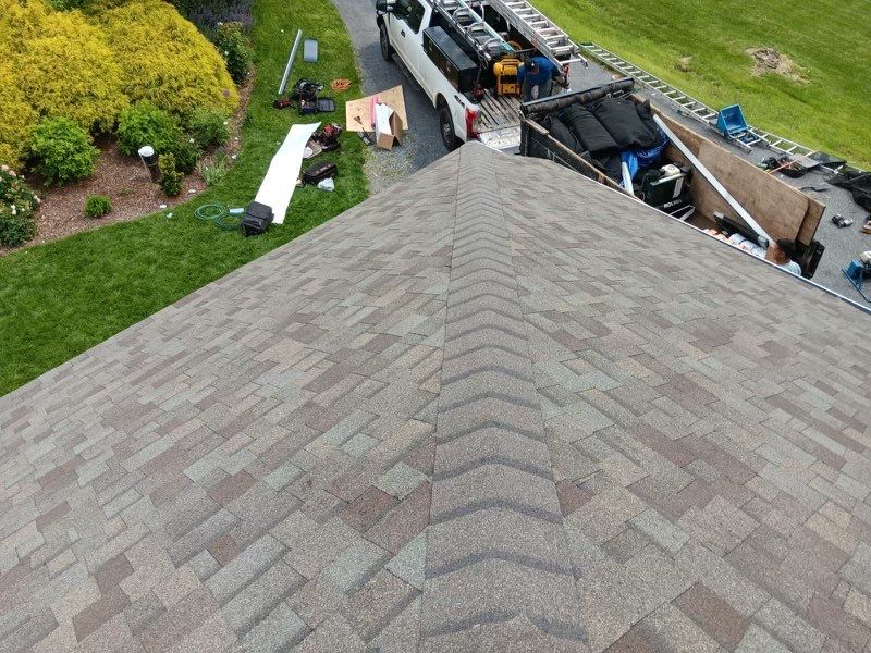 Residential Roof Replacement and Sheathing Repair in Frederick by Frederick Roof Repair