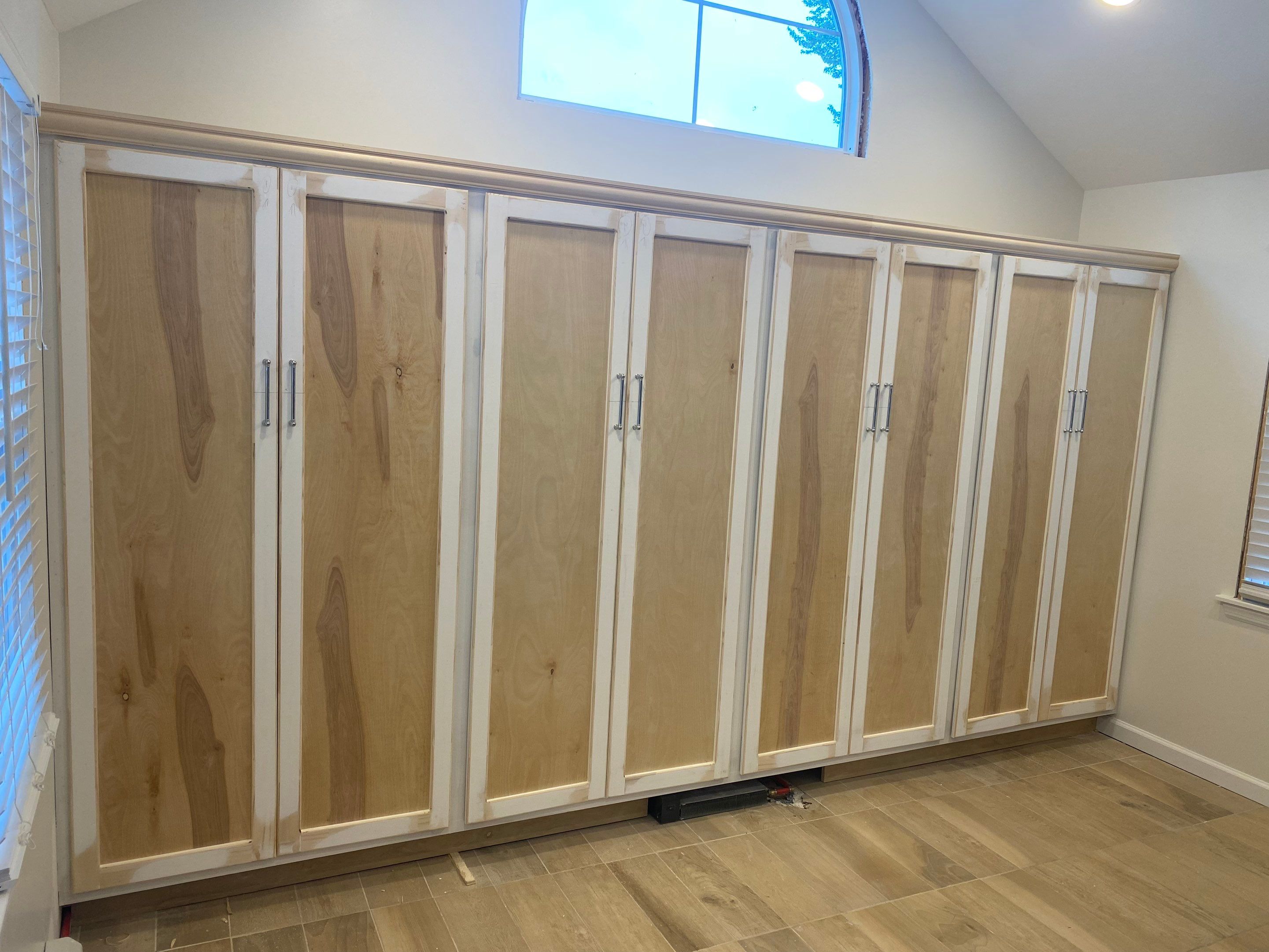 Bathroom Addition using Wood by Home Concepts Construction