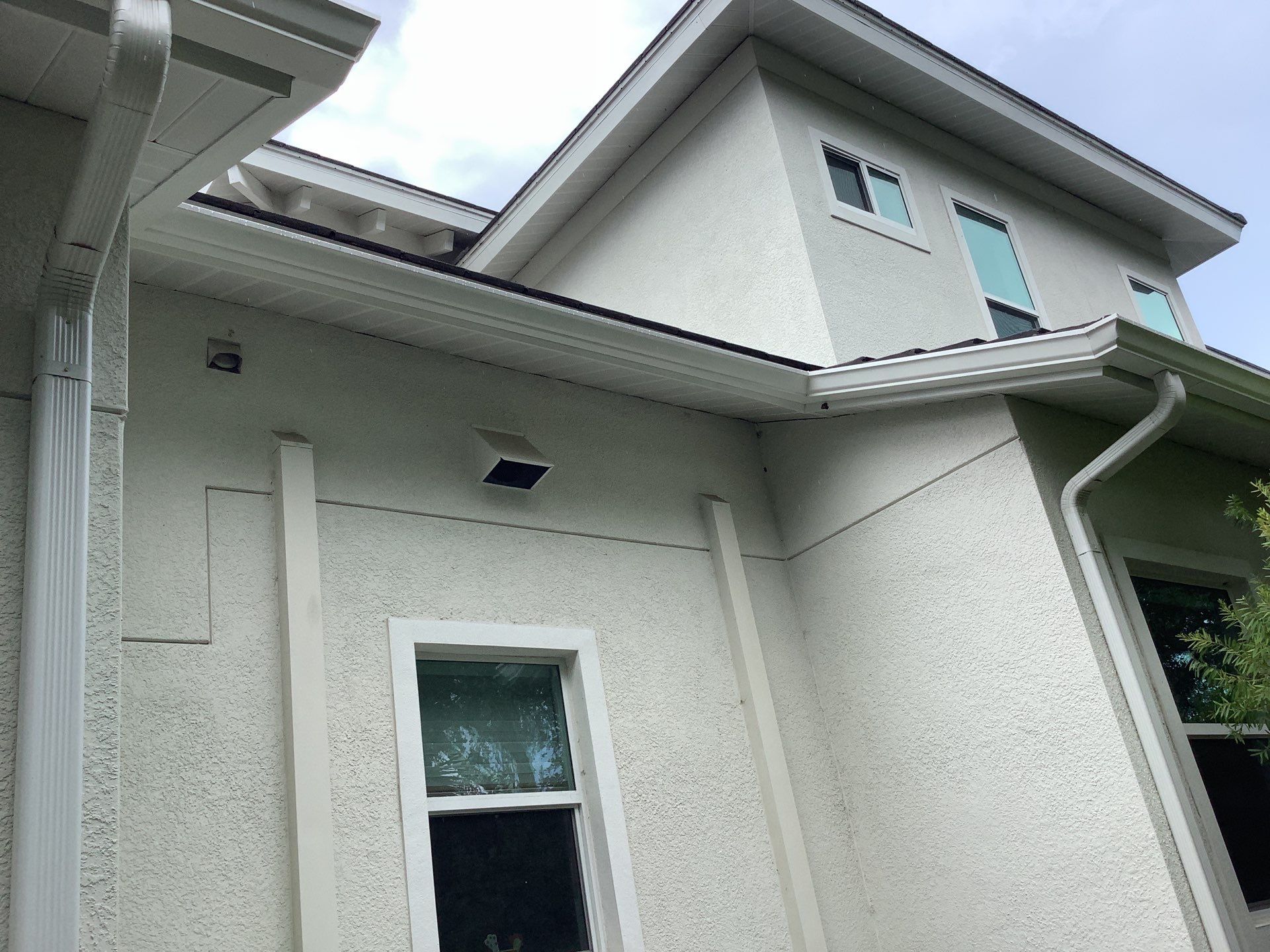 Gutter guard installation for a Sarasota home by Gutter Professors