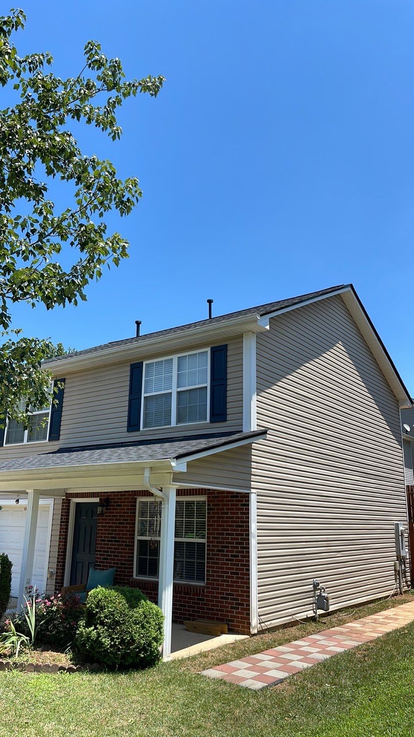 Roof replacement and interior repair by hail damage by Just Brilliant Restoration JBR