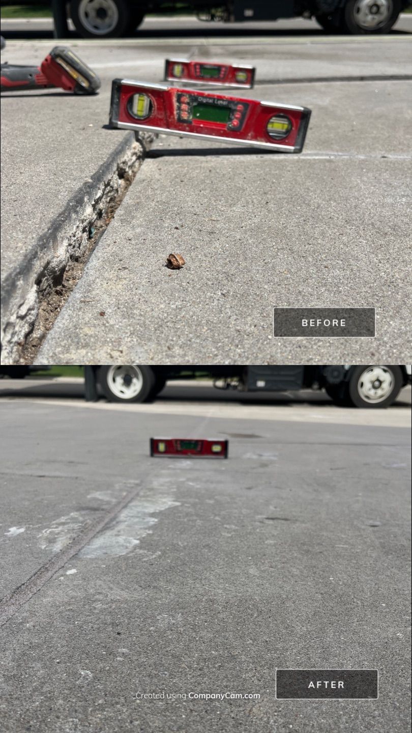 Trip Hazard Repaired For Linda by Mr. Mudd Concrete