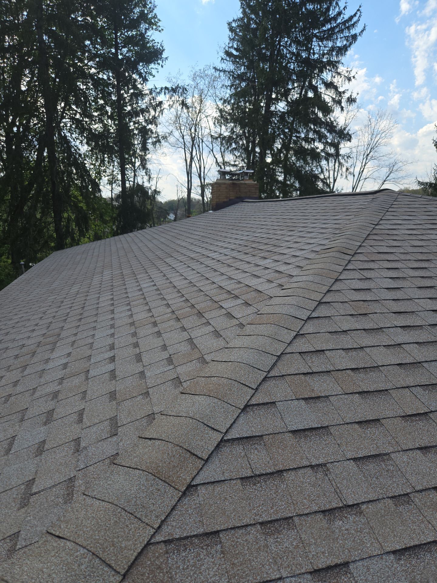 Todd R: Atlas Pinnacle, Color, Tan Mist, Drip Edge, Color, Musket Brown by Eagle Eye Roofing