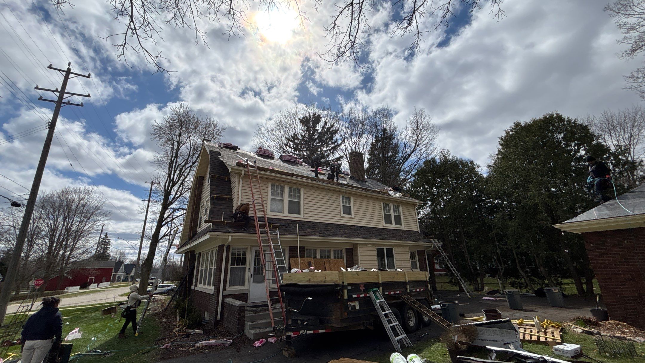 Roof Replacement using Owens Corning Summer Harvest by 180 Contractors