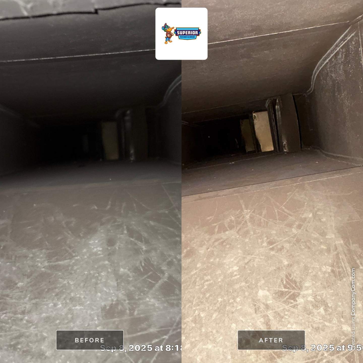 Air Duct Cleaning With a Vacuum Truck in Youngstown, OH by Superior Air Duct Cleaning
