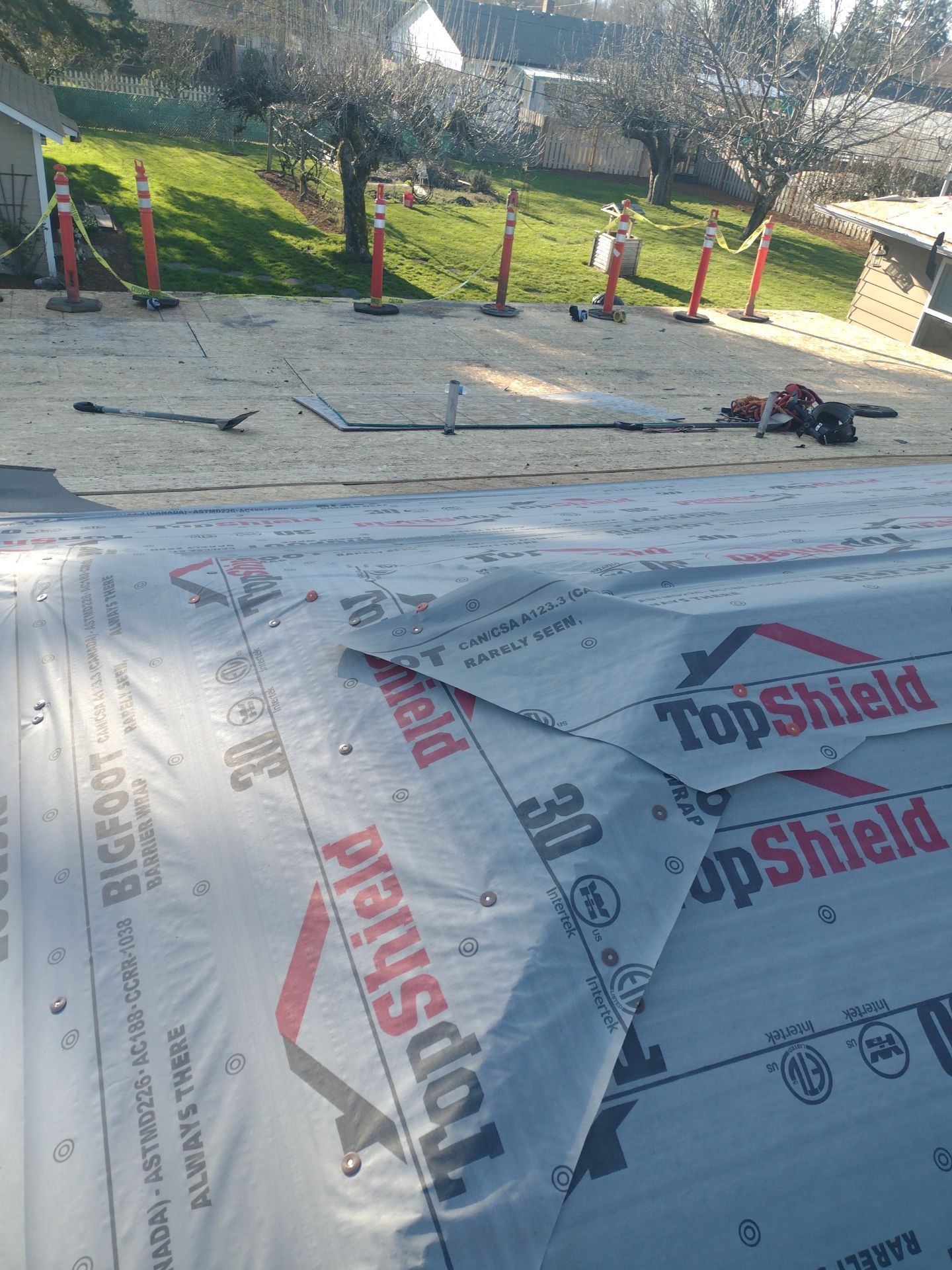 Residential Roofing Installation using IKO Dynasty (Color: Granite Black) by Orezona Building & Roofing Company, Inc.