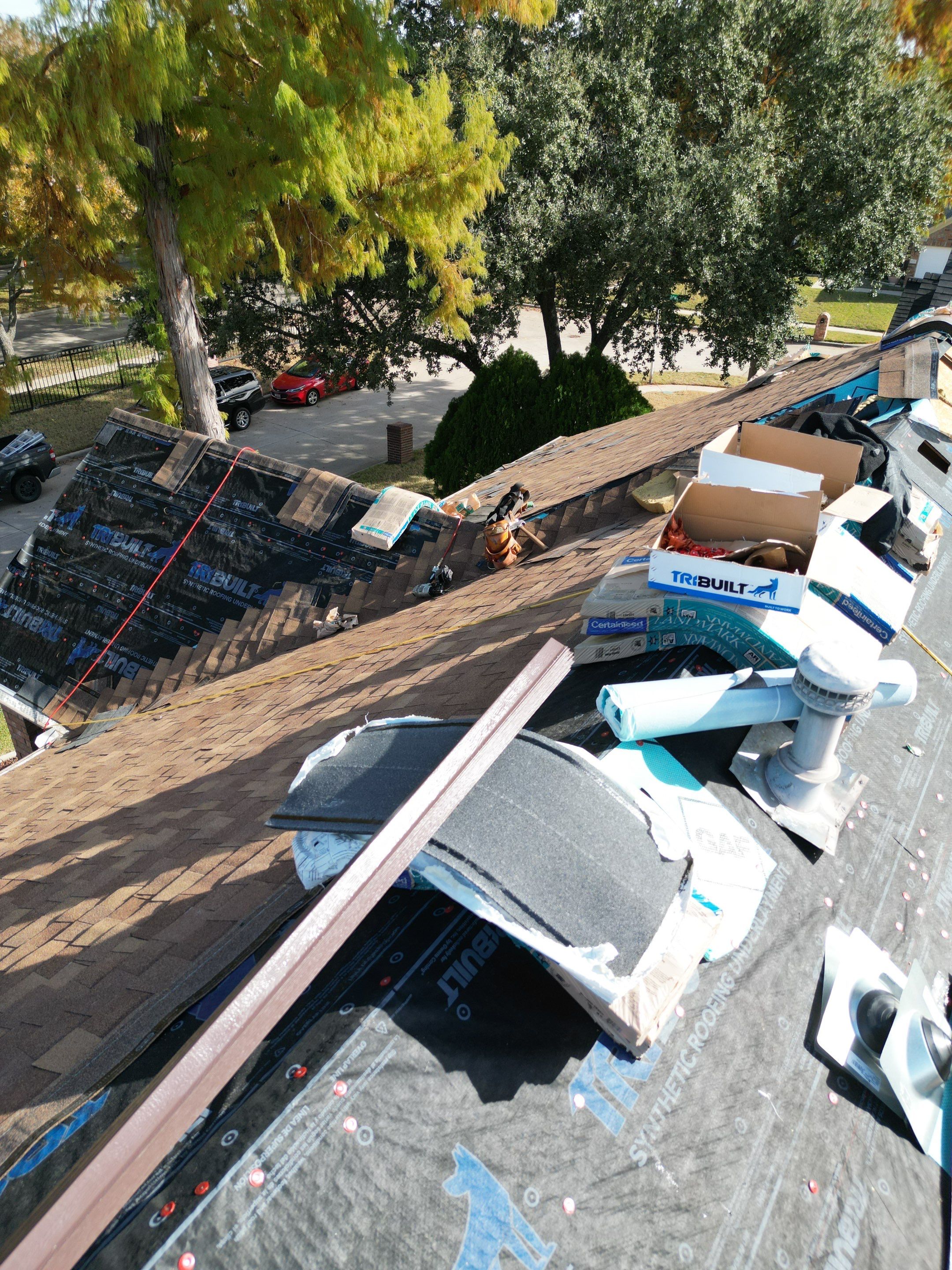 Project in Grand Prairie by Rhino Roofing and General Contracting, LLC