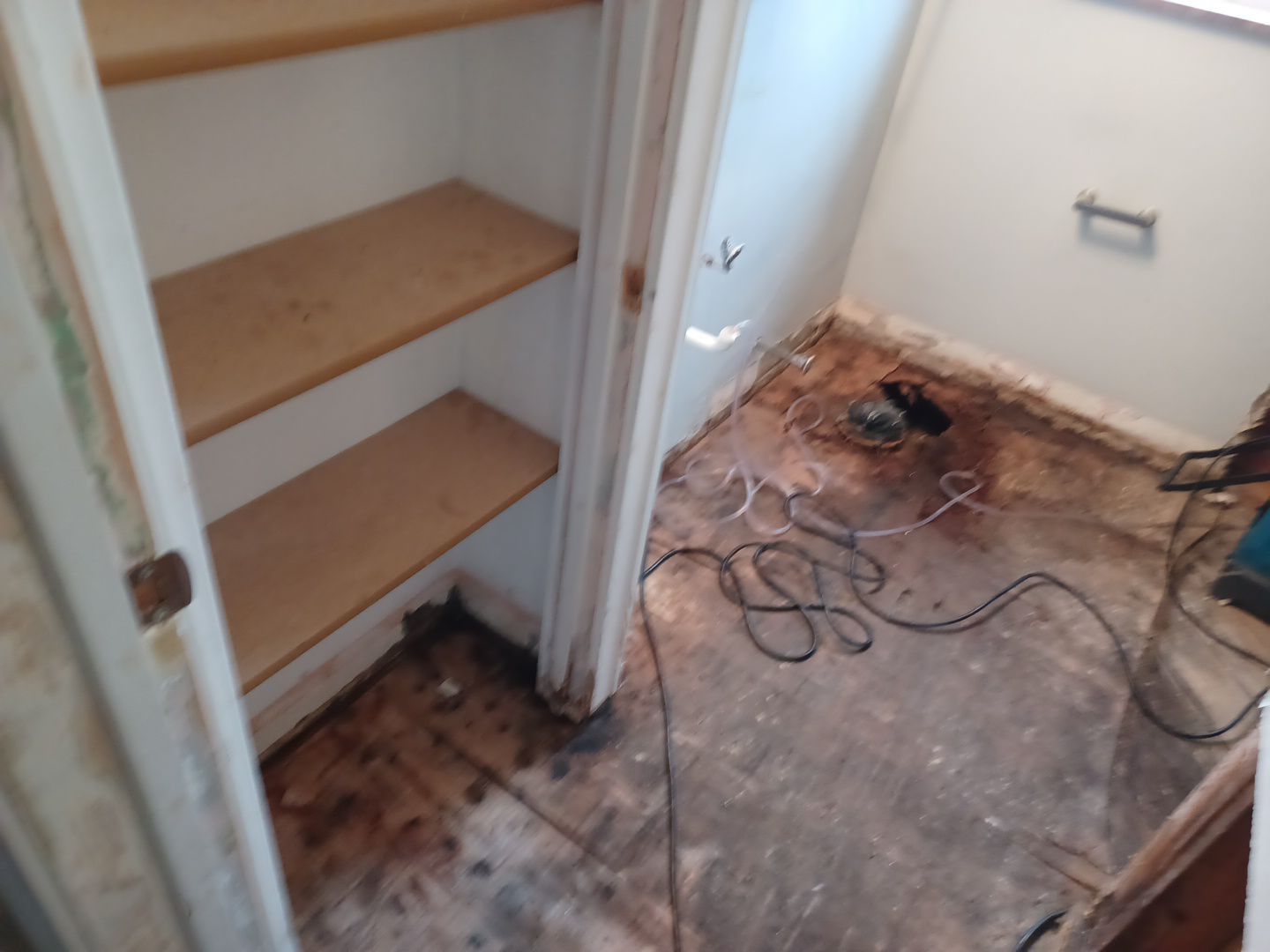 Project in Farmington by EzDry Water Mitigation & Property Restoration