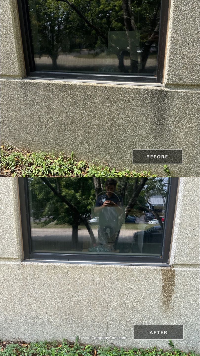 Project in Elgin by Simmons Power & Soft Washing