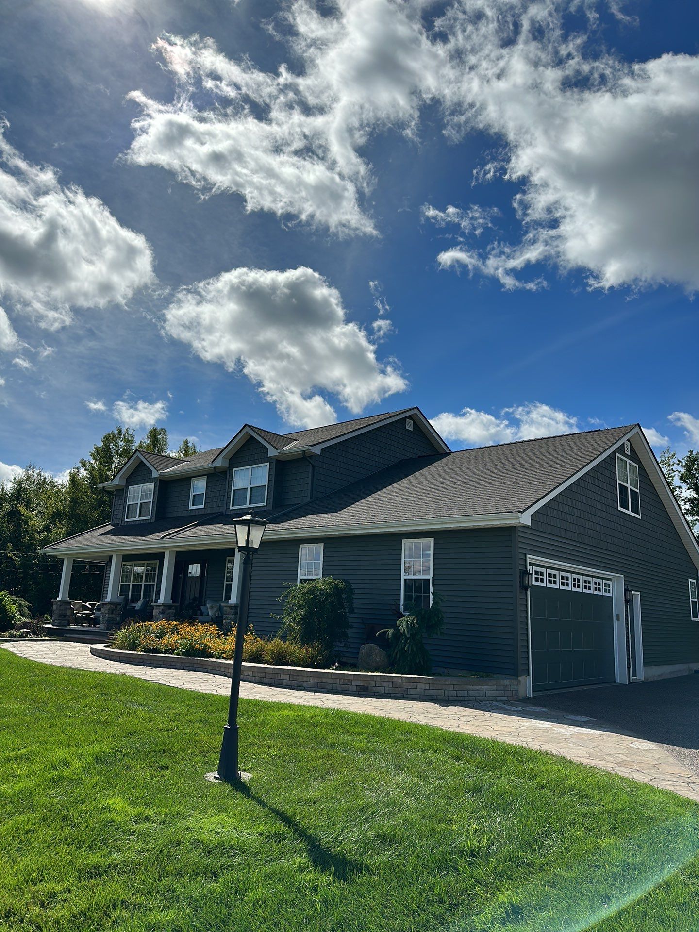 Residential Roofing Installation using Asphalt GAF HDZ by Artisan Roofing & Home Improvements Inc.