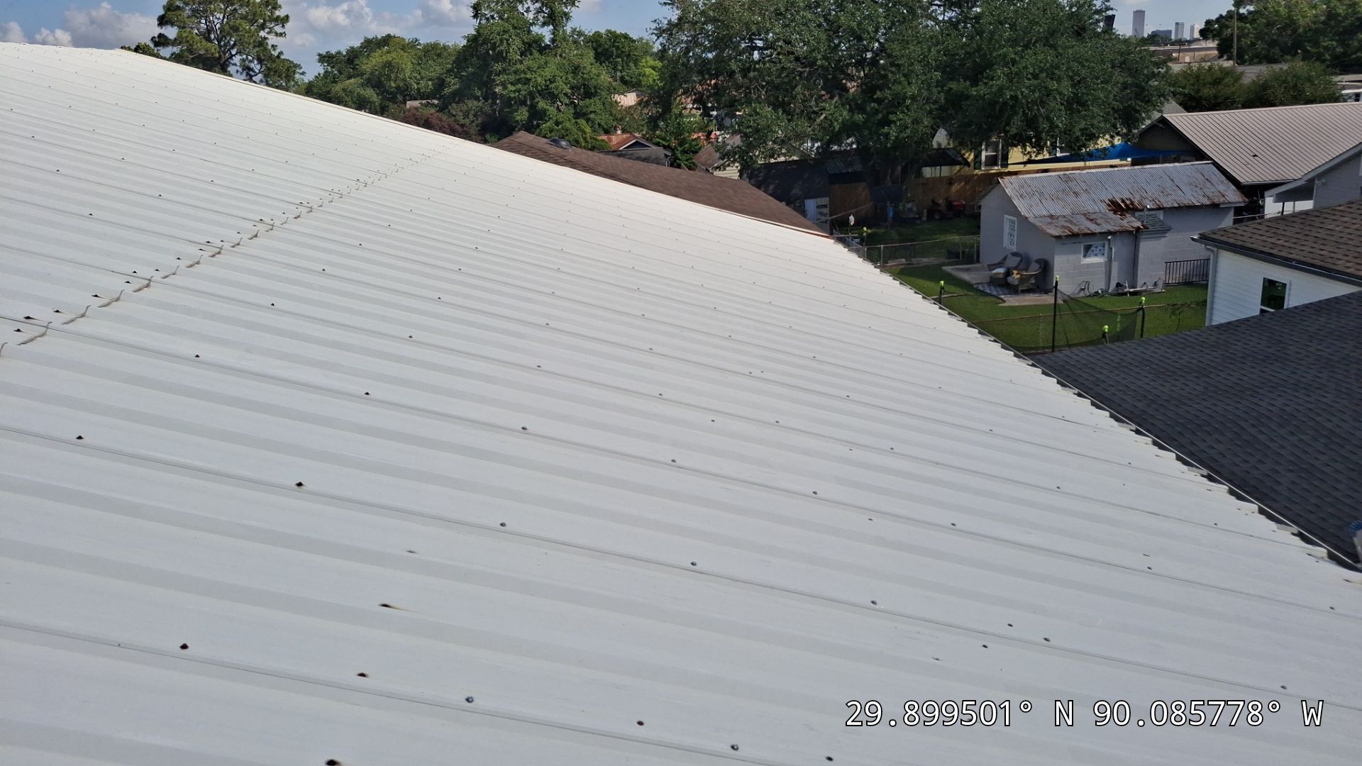 Metal Roof Coating in Harvey by HDS Contractors