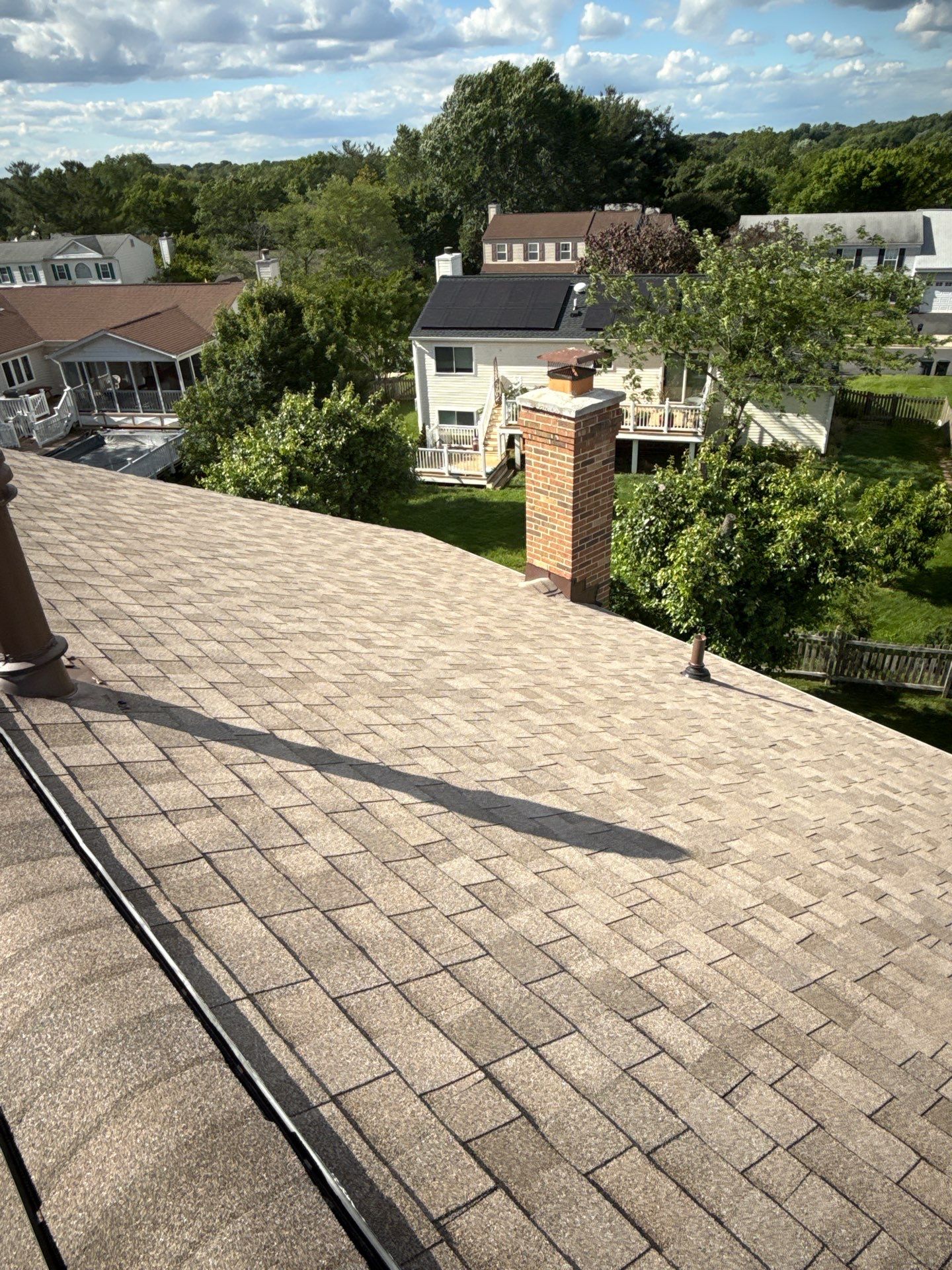 Fairfax: Residential Roof Replacement with CertainTeed Landmark Shingles in Sunrise Cedar by RM Banning, Inc.