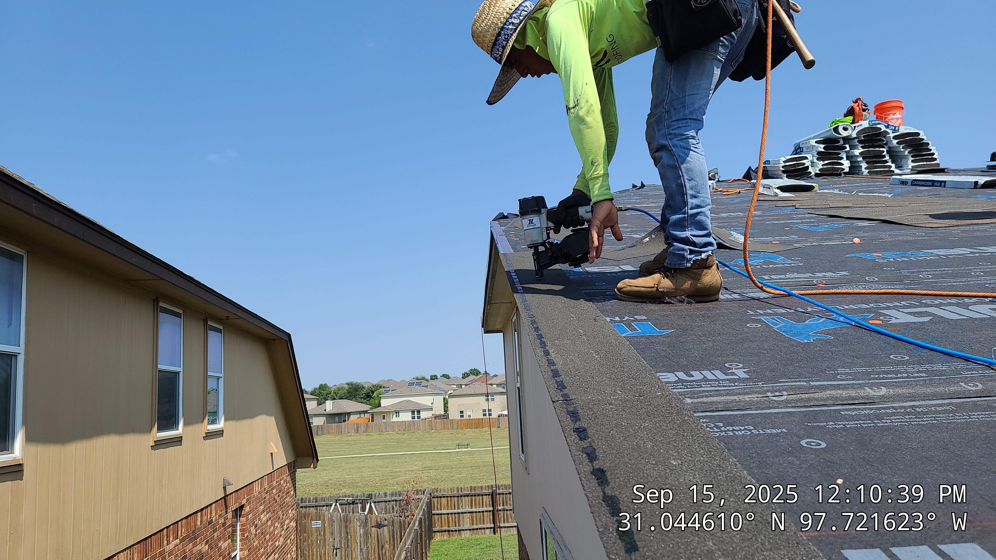 Complete Residential Roofing Replacement and Hail Damage Restoration in Killeen by Caliber Restoration LLC