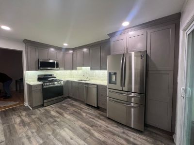 Kitchen Remodel using Cabinets
