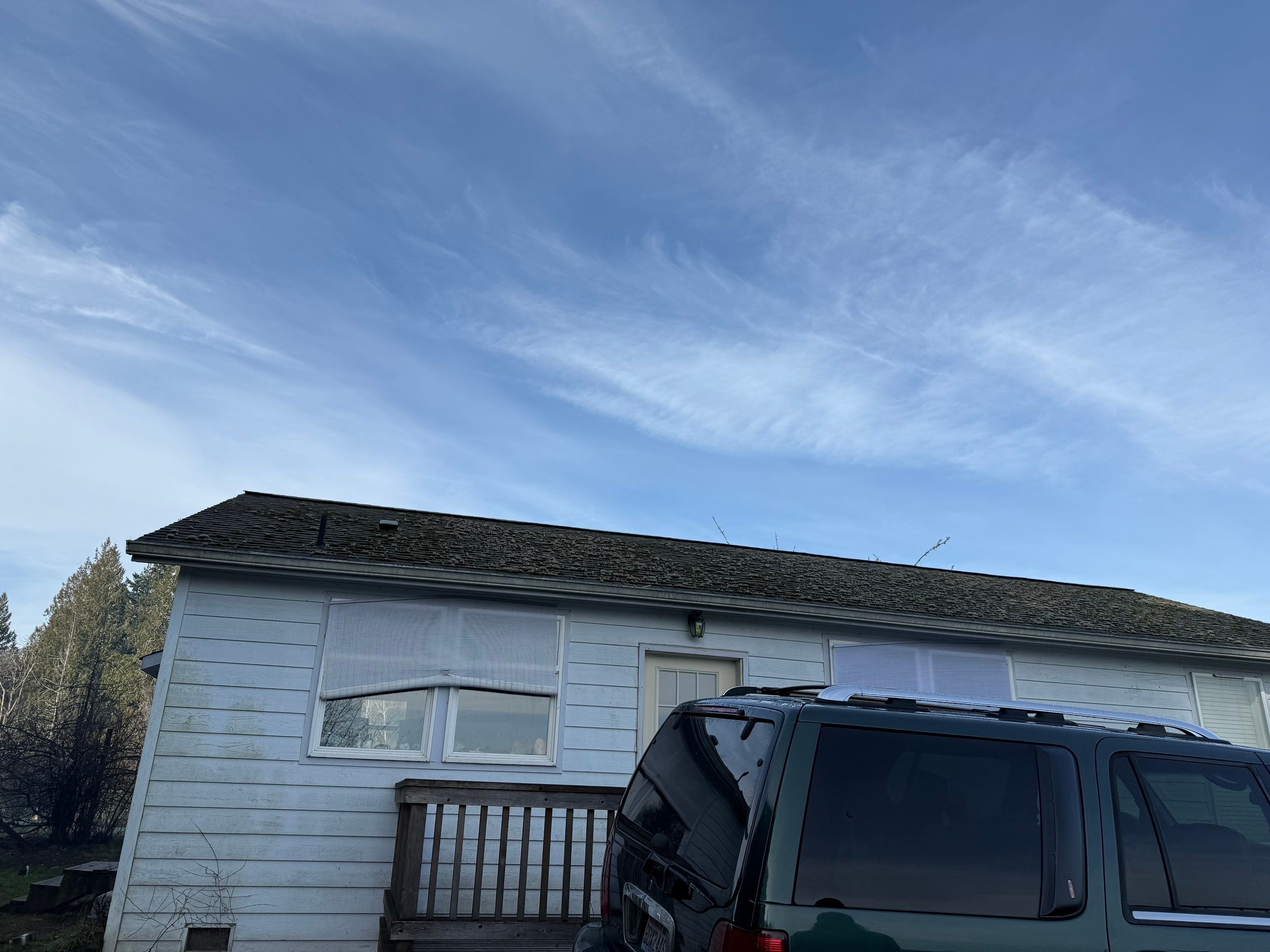 Residential Roof Cleaning Estimate in Grapeview, WA by Hanley Construction