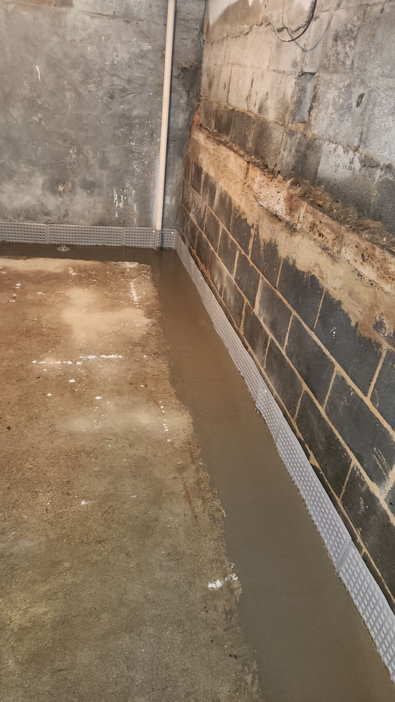 Interior French Drain South Amboy, NJ by Pure Service Pro, LLC 