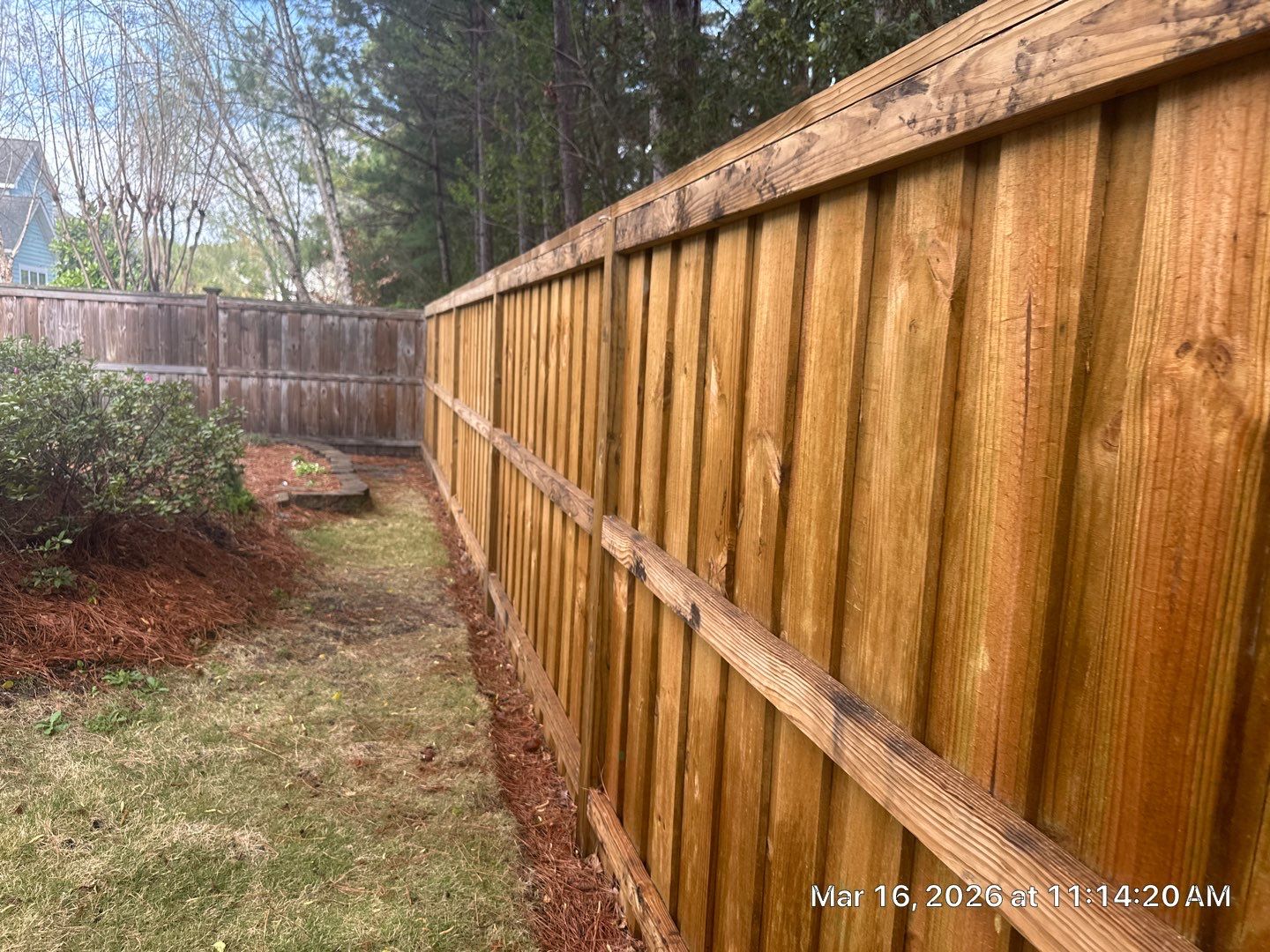 Fence using Wood Sealant by DuraSeal
