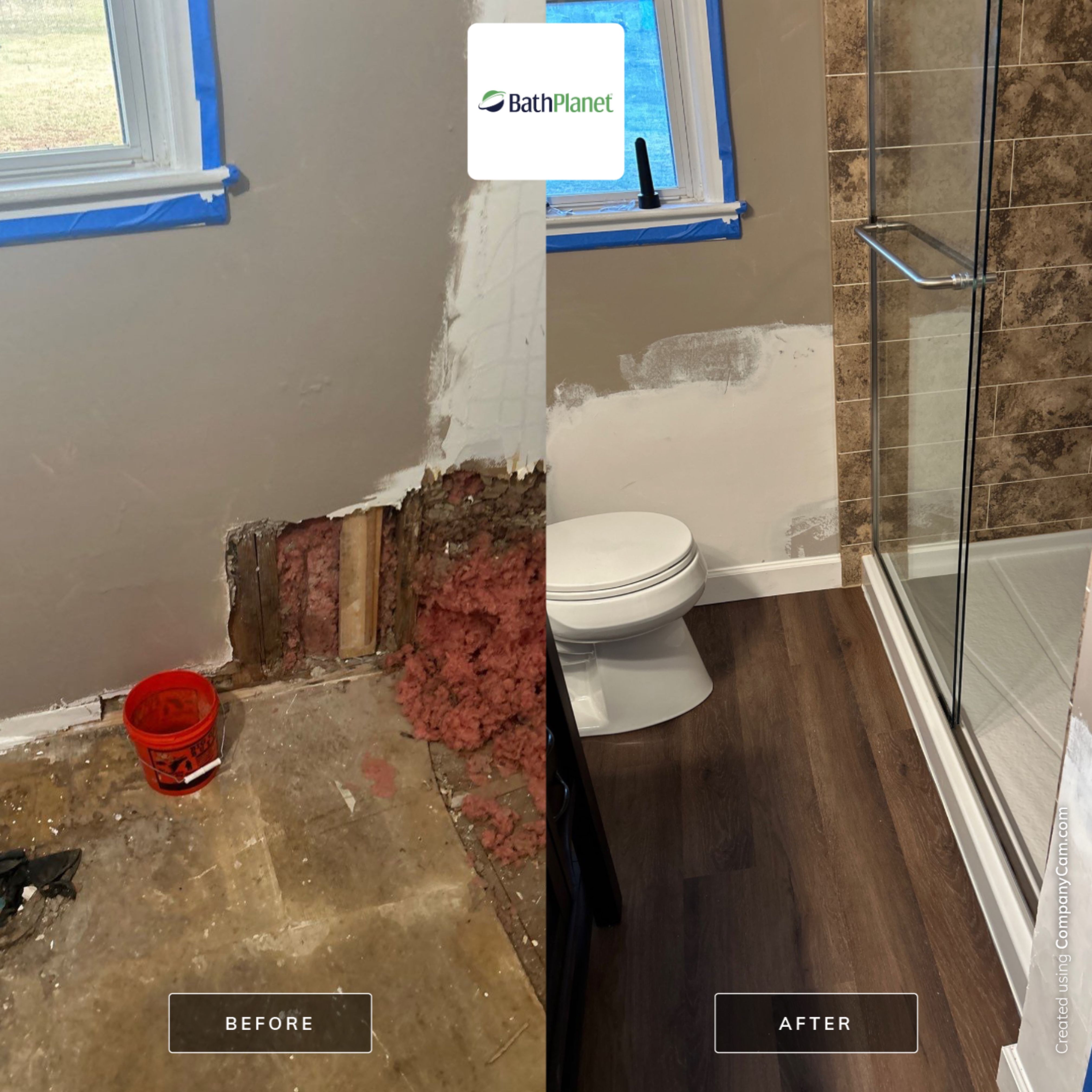 Gutted to Beautiful by BathPlanet SW Virginia