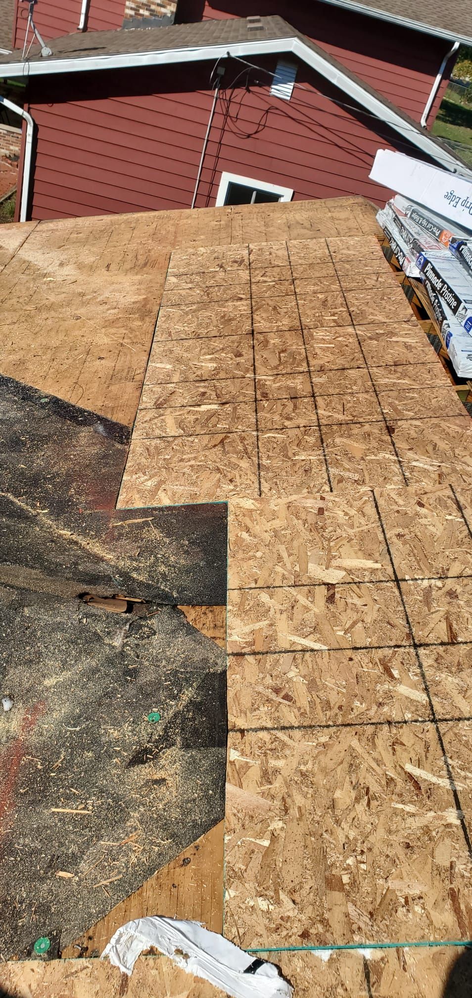 ATLAS PINNACLE COLOR: PRISTINE HEATHER DRIP EDGE: MUSKET BROWN by Eagle Eye Roofing