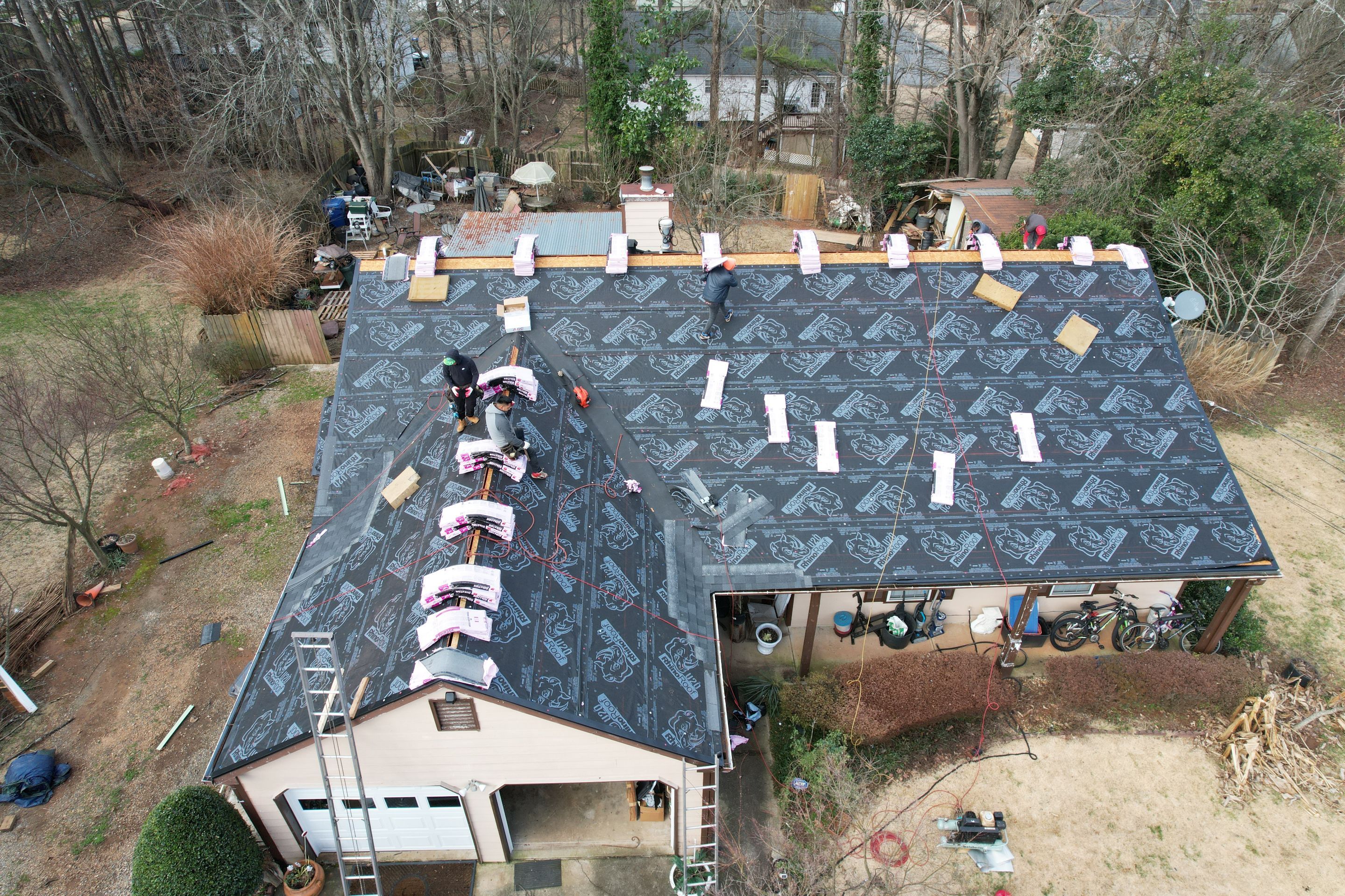 Residential Roofing Installation using Owens Corning by Inspector Roofing and Restoration