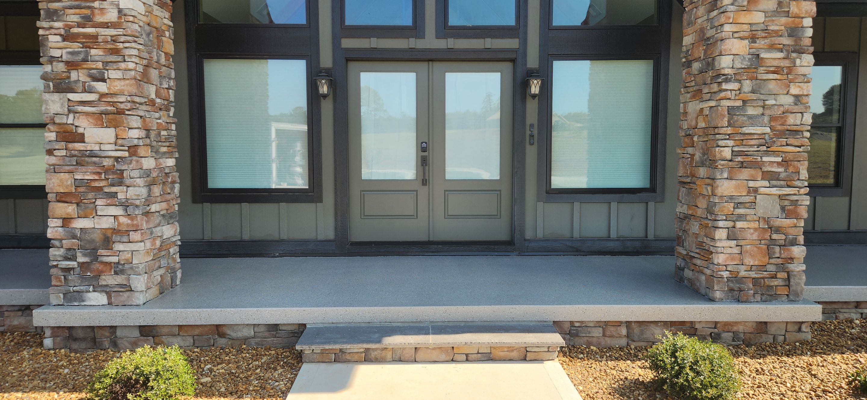 Front Porch & Shop Floor Upgrade by Elite Floor Solutions