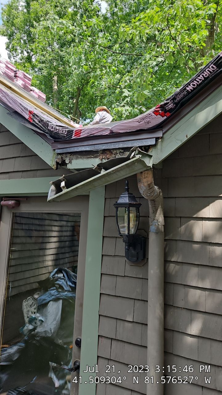 Residential Roof Replacement using Owens Corning Duration Designer, Aged Copper by Absolute Roofing and Construction