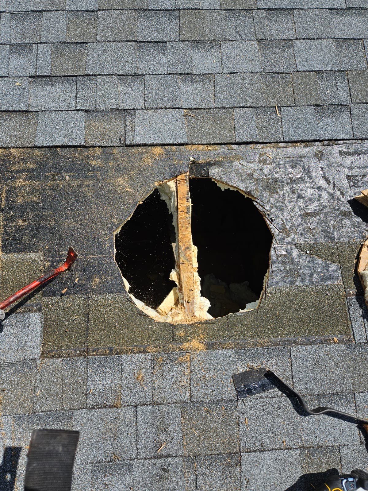 Solar Exhaust Fan Install by Four Peaks Roofing
