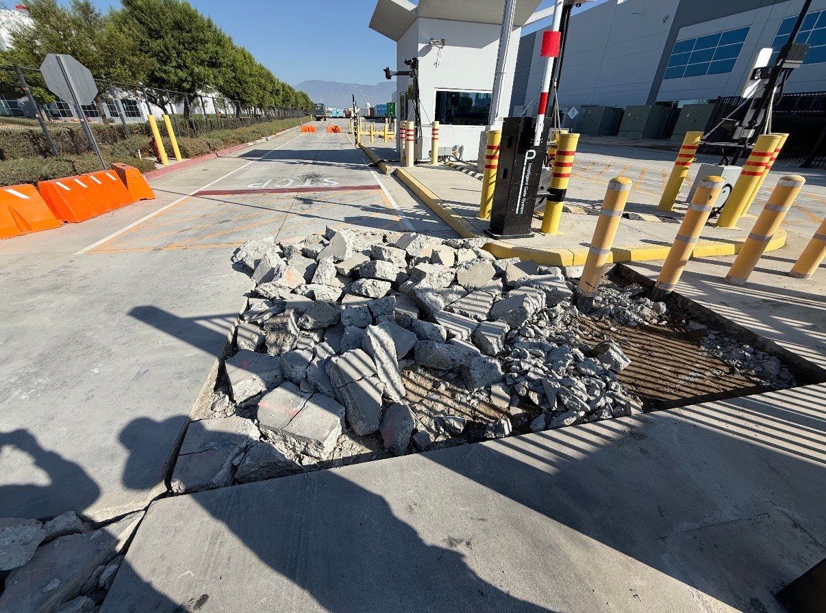 Amazon Fulfillment Center Project in San Bernardino by Elite Concrete Restoration 