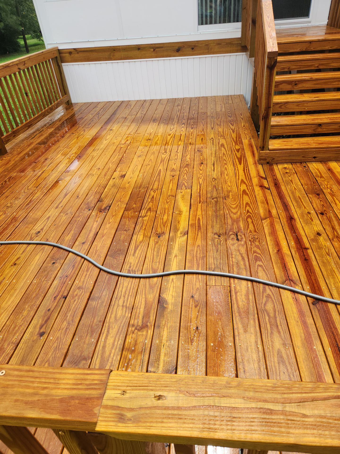 Weathered Deck using Wood Sealant by DuraSeal
