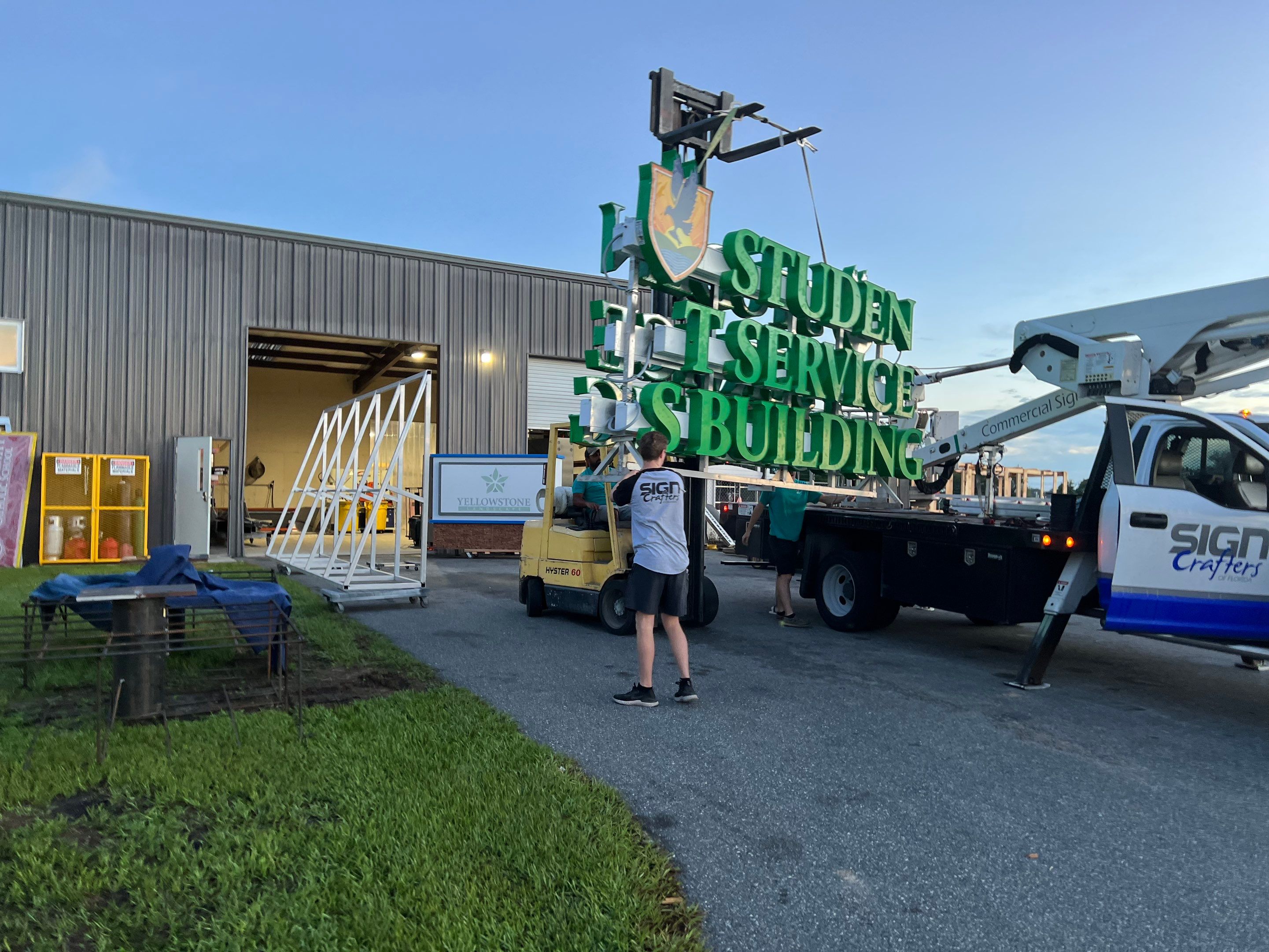 LSSC Leesburg Channel Letters for Student Service Center by SignCrafters