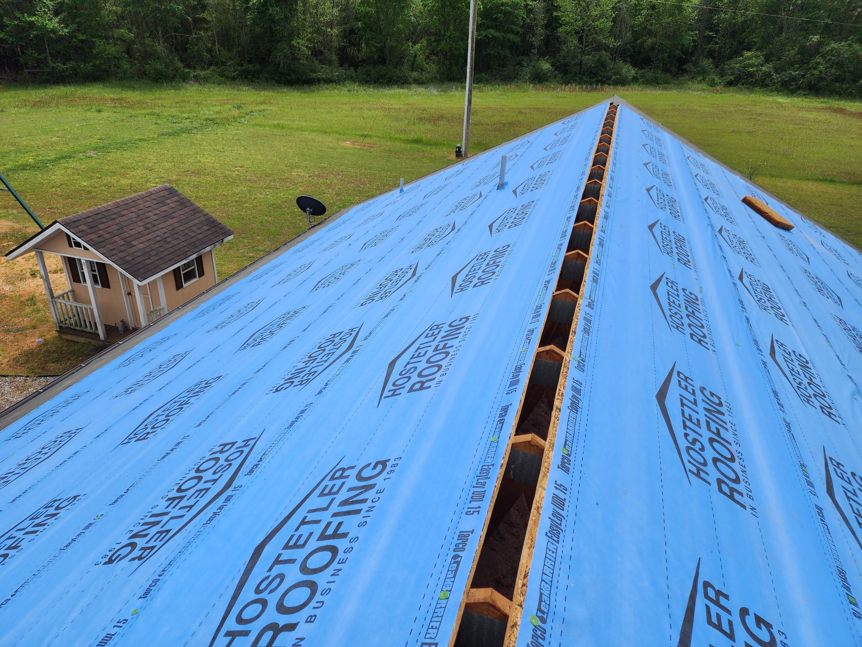 Residential Shingle Reroof using Malarkey Vista by Hostetler Roofing