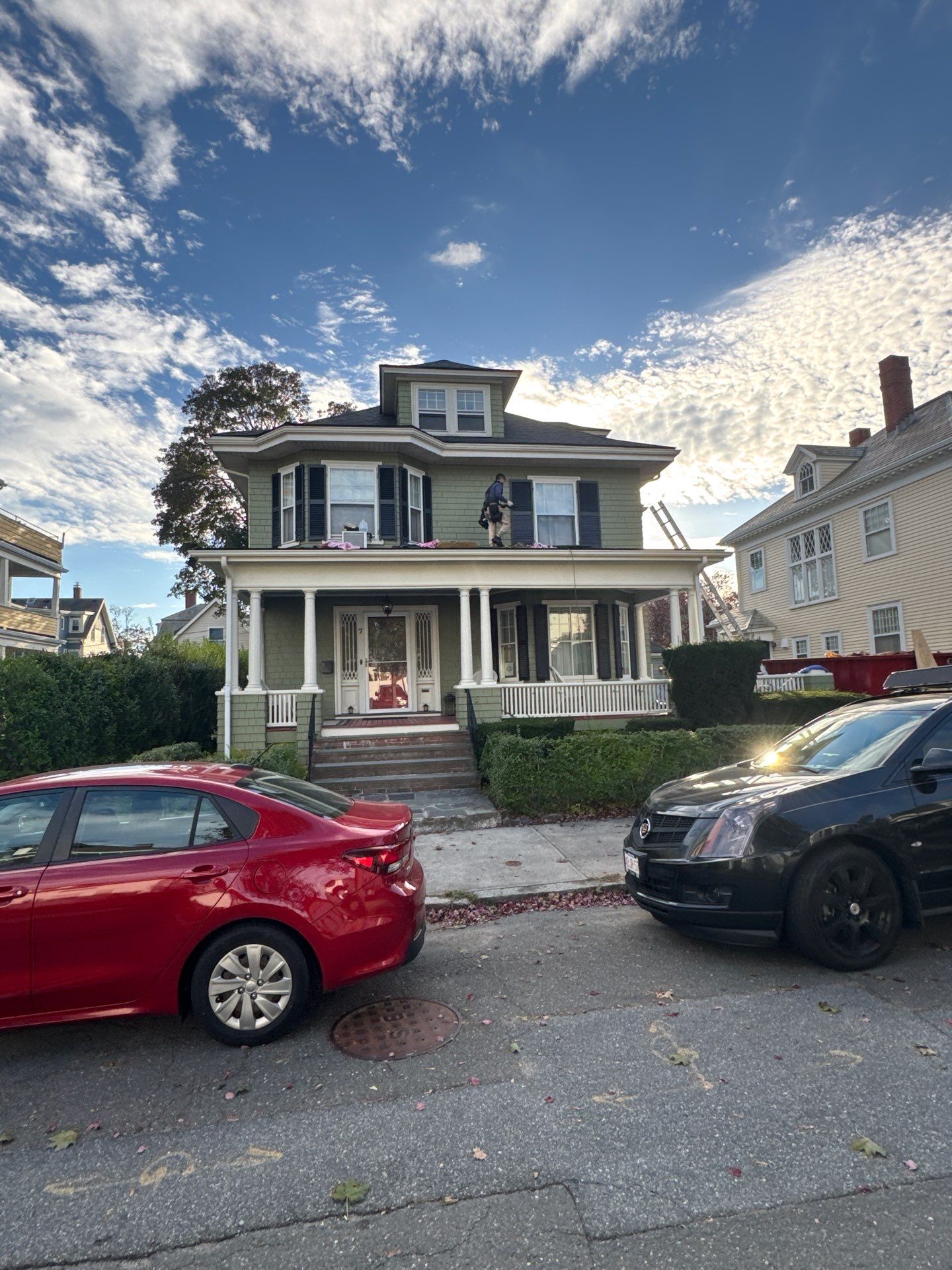 Full Asphalt Shingle Roof Replacement & EPDM Roof Inspection by Mighty Dog Roofing of Greater Middlesex County