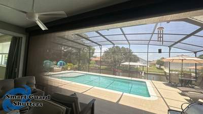 UltraShield Motorized Hurricane Screen