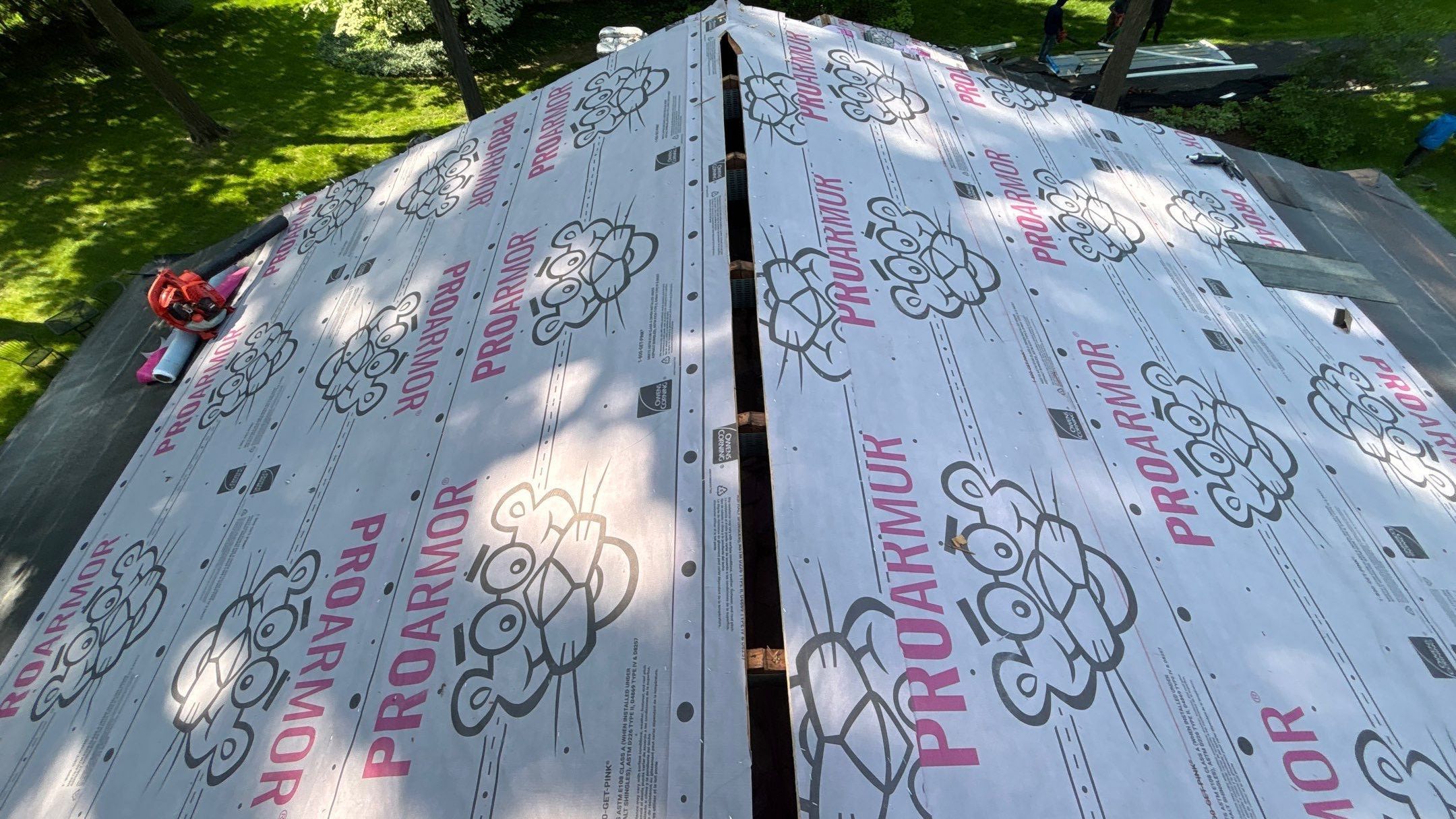 Roof Replacement using Owens Corning Teak by 180 Contractors